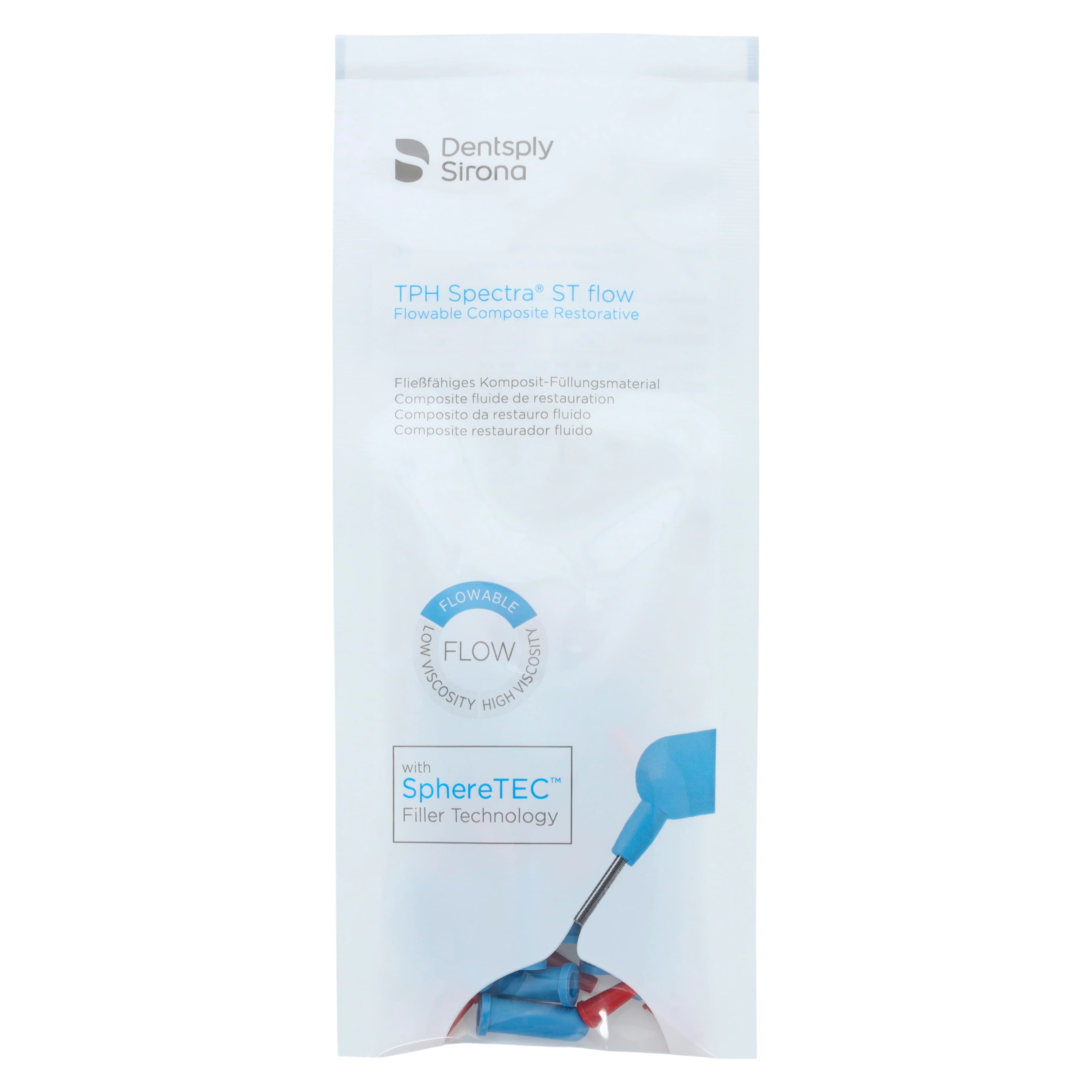 TPH Spectra ST Flow Flowable Composite Restorative, Compula Tips Refill, Shade A3.5, 0.25 g, 16/Box, 642515 - TPH Spectra ST flow Compula Tips Refill - Image 1