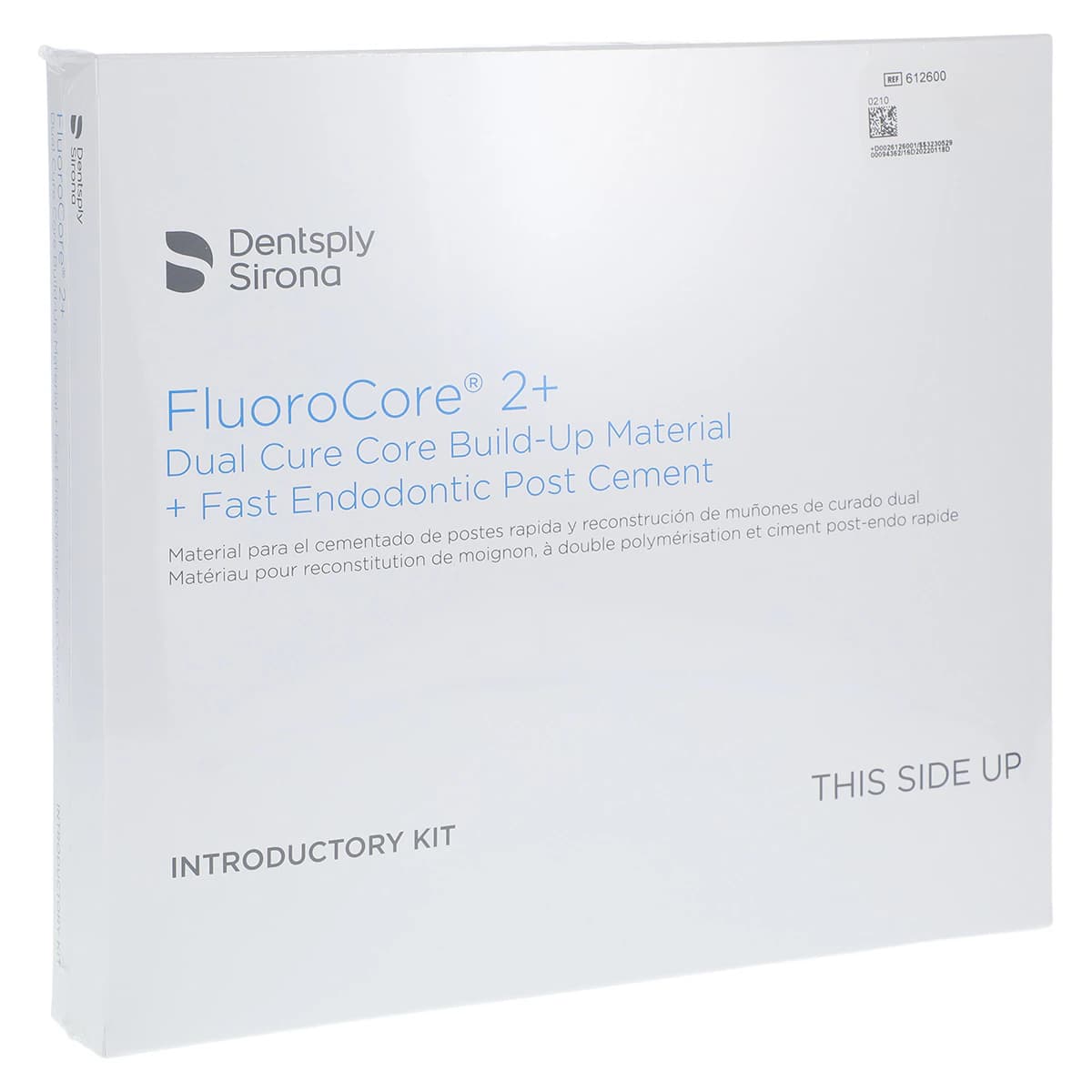 FluoroCore 2+ Dual Cure Core Build-Up Intro Kit with Prime&Bond Elect Adhesive, 4 Syringes (2 Tooth-Colored, 2 Blue), 612600 thumbnail 2