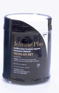 Jeltrate Plus Antimicrobial Dustless Alginate Impression Material, Regular Set, 1 lb Canister, 605502 - Jeltrate Plus Antimicrobial Alginate Impression Material, Dustless, Regular Set, Can, 1 lb, 1/Pk - Image 1