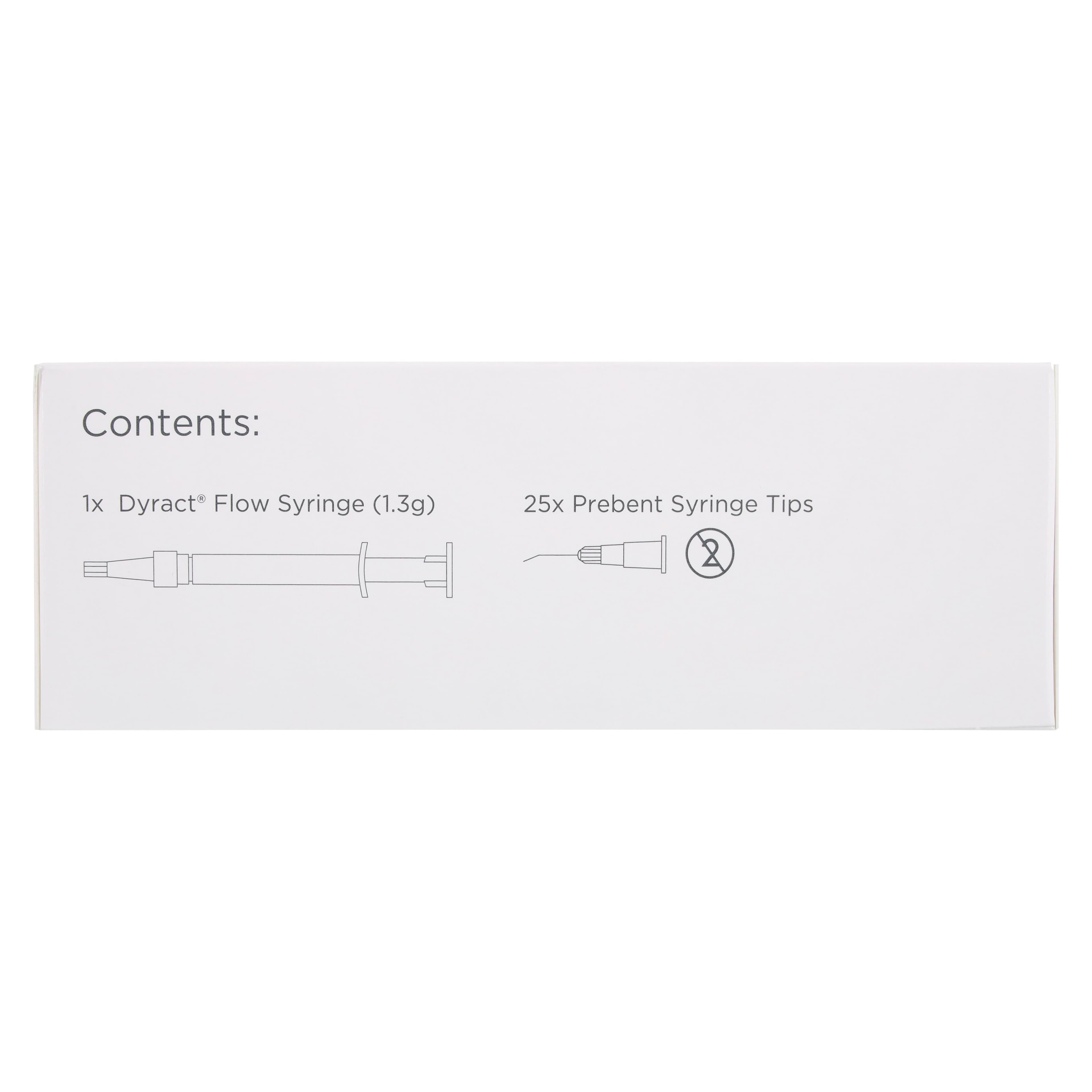 Dyract Flow Flowable Compomer Restorative Syringe Refill, Shade A4, 1.3 g, 25 Prebent Tips, 685616 thumbnail 3