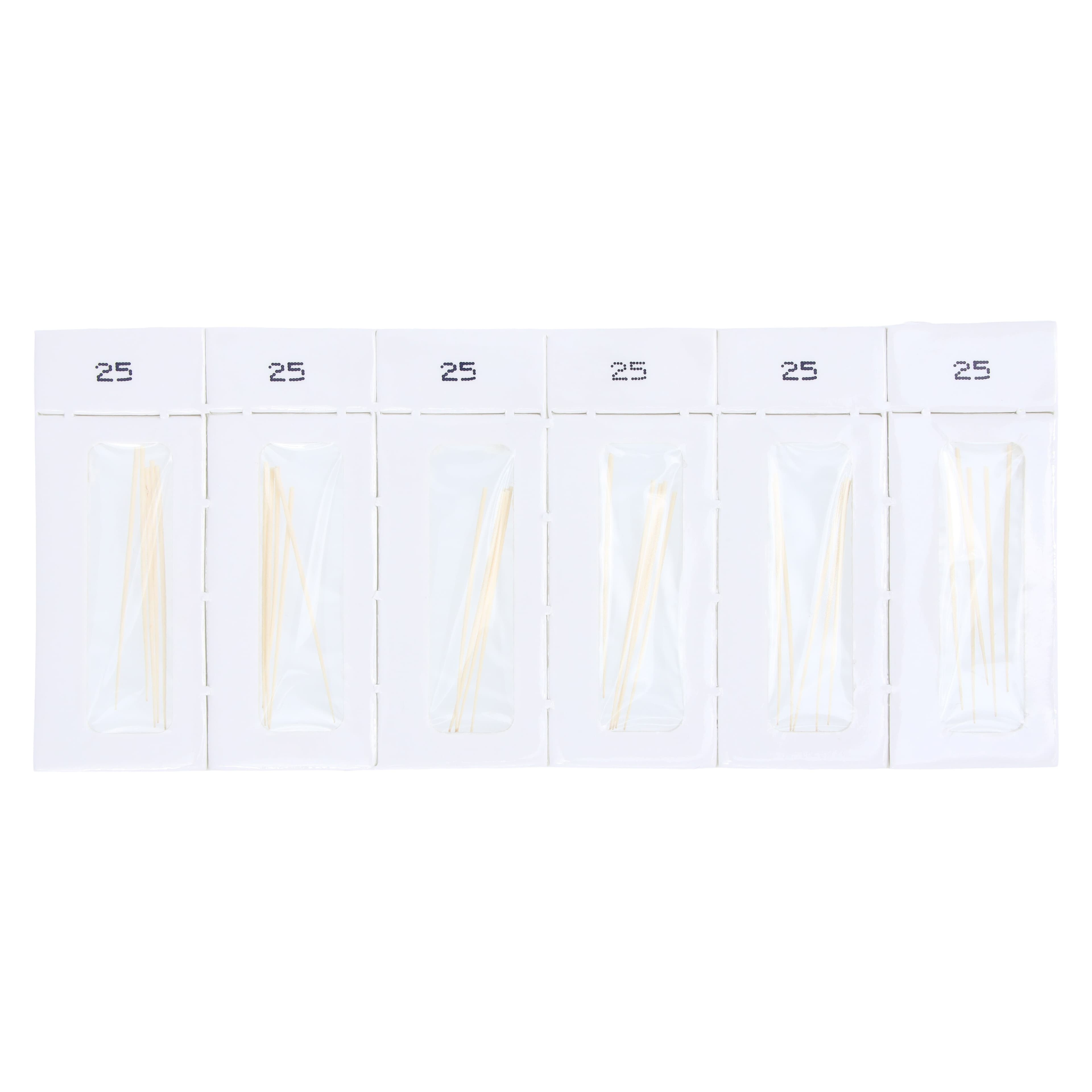 Dentsply Maillefer Absorbent Paper Points, ISO #25, 0.02 Taper, Hand-Rolled, Sterile, Cell Pack of 180, 670174 thumbnail 2