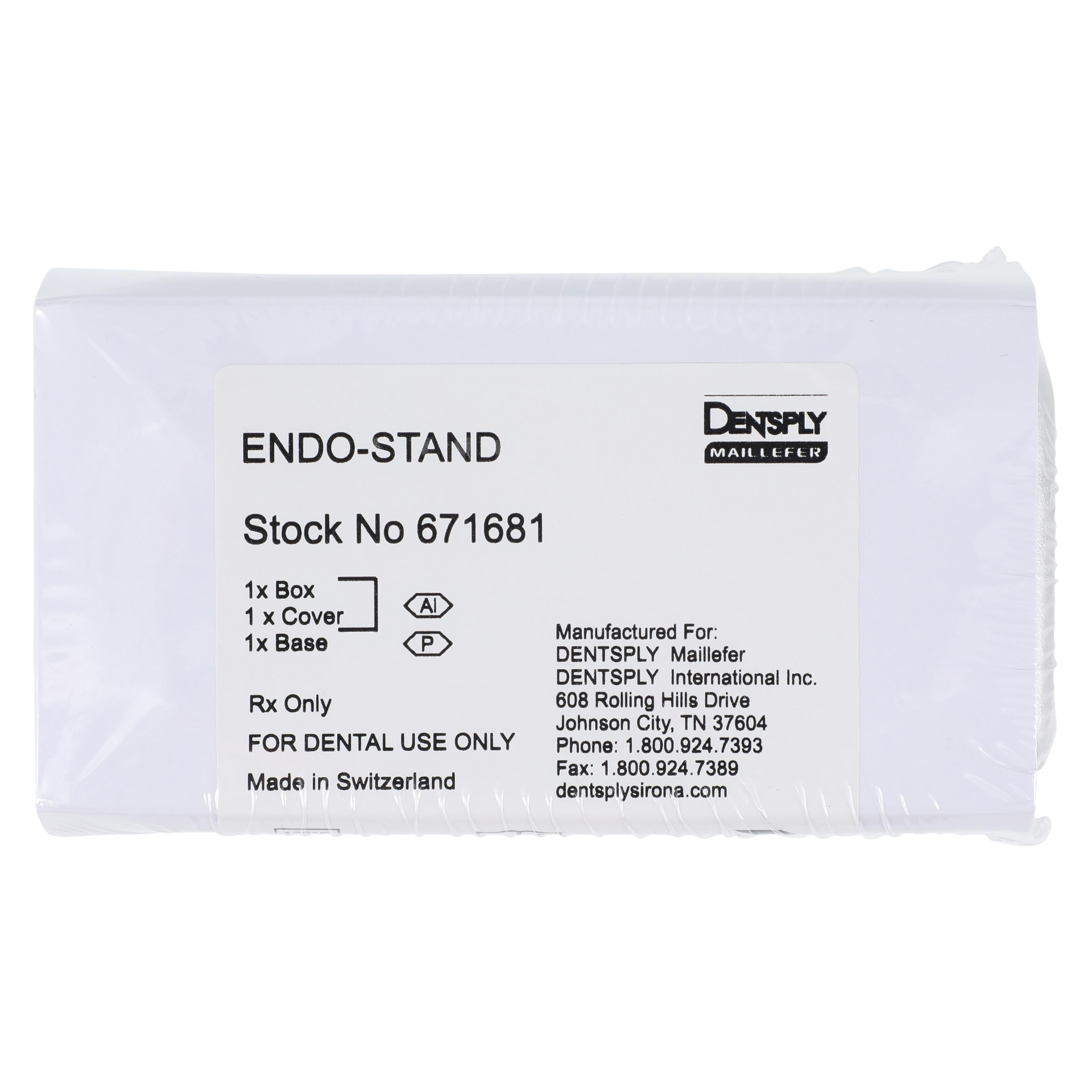 Dentsply Sirona Endo Stand, Stainless Steel with Aluminum Insert, Blue, Holds 40 Instruments, 94 mm x 82 mm x 45 mm, 1/Pk, 671681 thumbnail 5