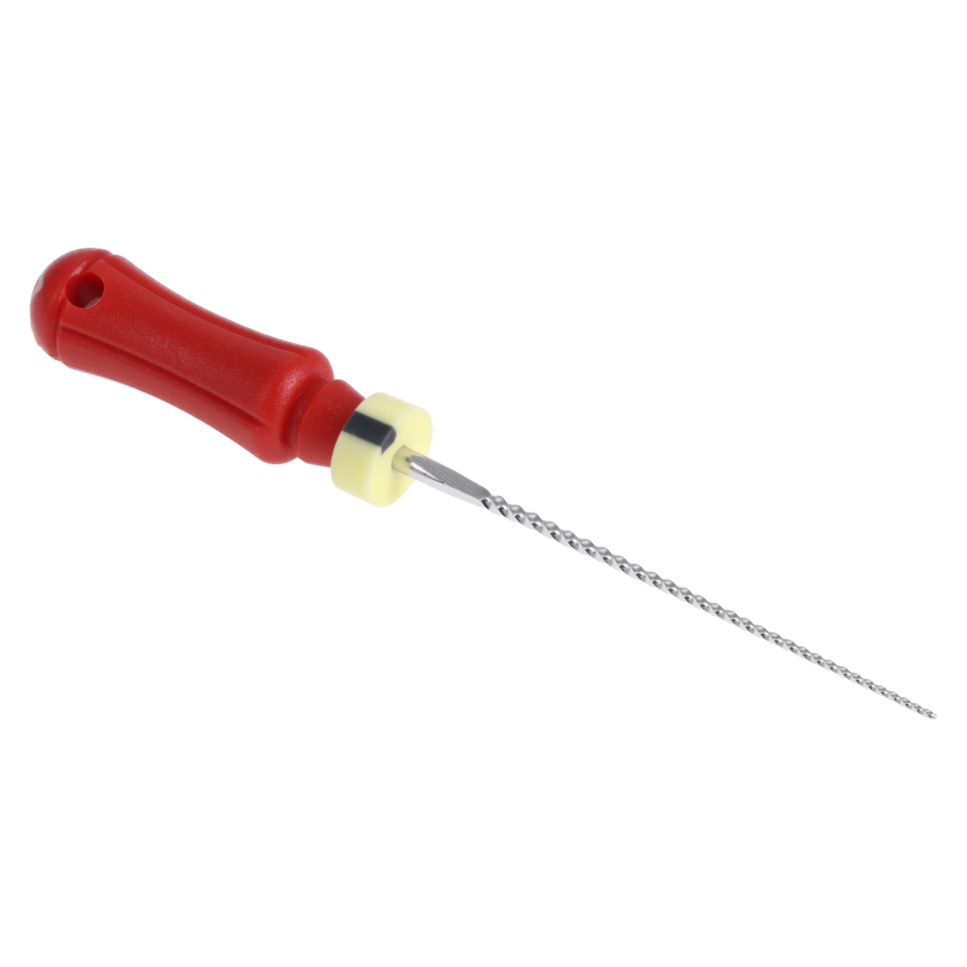 Dentsply Maillefer K-File, Stainless Steel, 21 mm, #25, Red, 6/Pk, 671104 thumbnail 3
