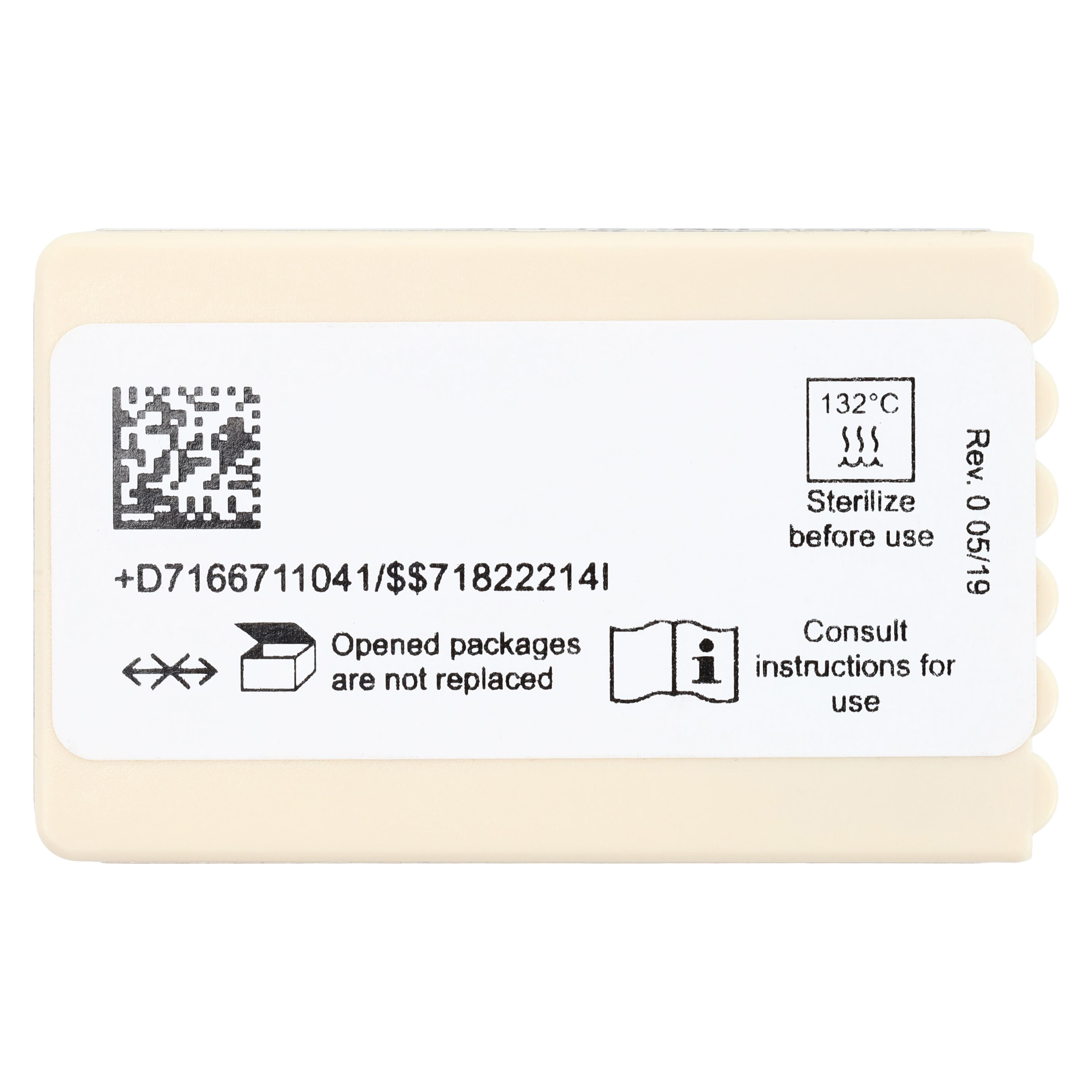 Dentsply Maillefer K-File, Stainless Steel, 21 mm, #25, Red, 6/Pk, 671104 thumbnail 5