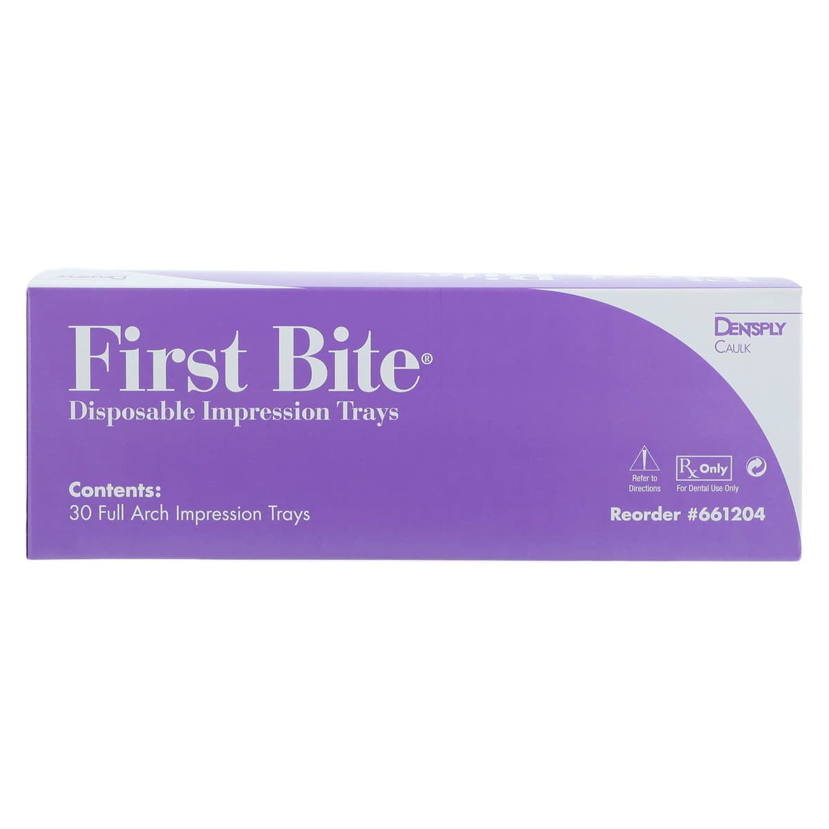 First Bite Disposable Double-Arch Impression Trays, Full Arch, 30/Box, 661204 thumbnail 4