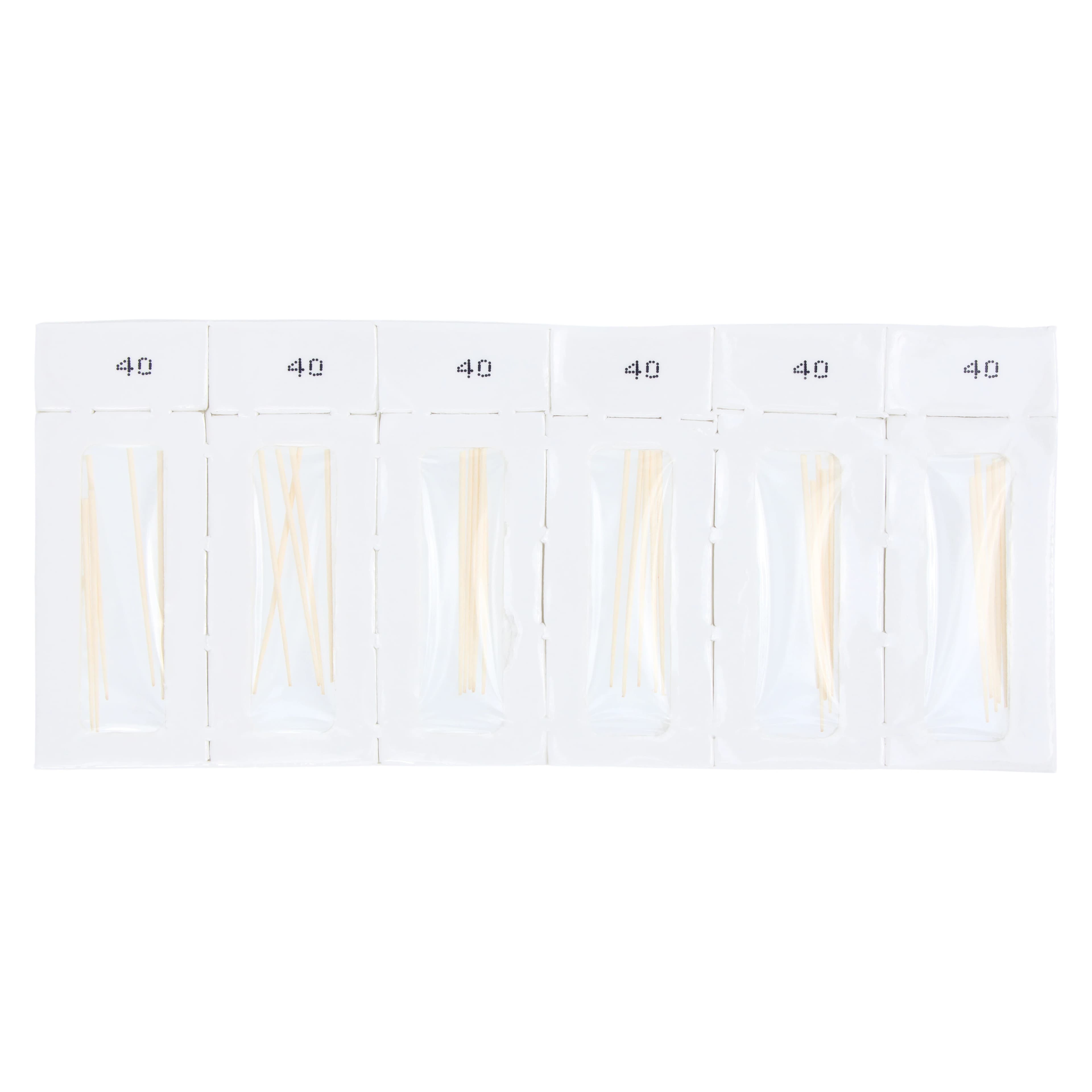 Dentsply Maillefer Absorbent Paper Points, ISO #15-40 Assorted, 0.02 Taper, Hand Rolled, Sterile, 180/Box, 670184 thumbnail 2