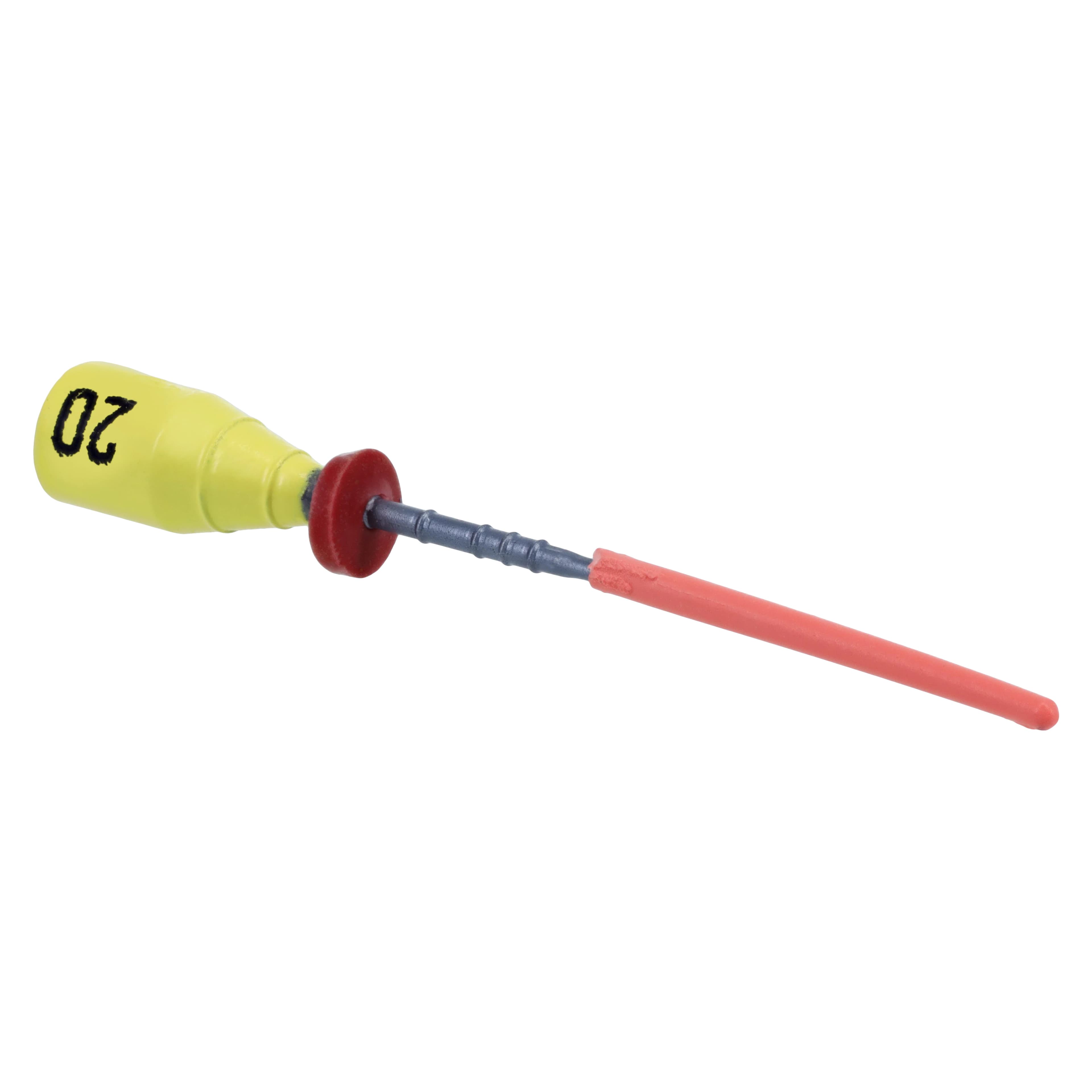 Densfil Plastic Obturators, Refill, 25 mm, #20, Yellow, 6/Pk, 669199 thumbnail 3