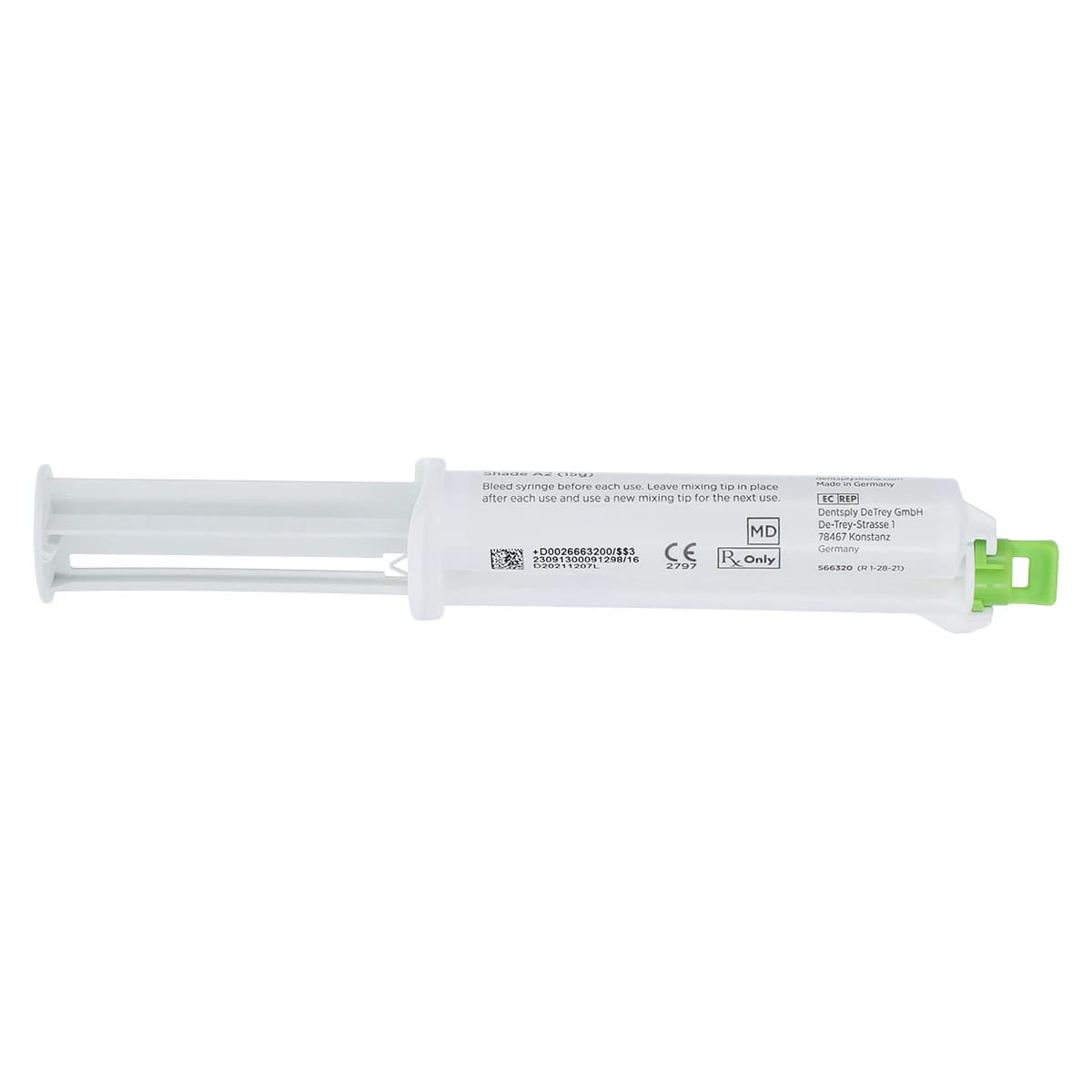 Integrity Temporary Crown & Bridge Material, Mini-Syringe Refill, Shade A2, 15 g, 1 Syringe with 10 Mixing Tips, 666320 thumbnail 3