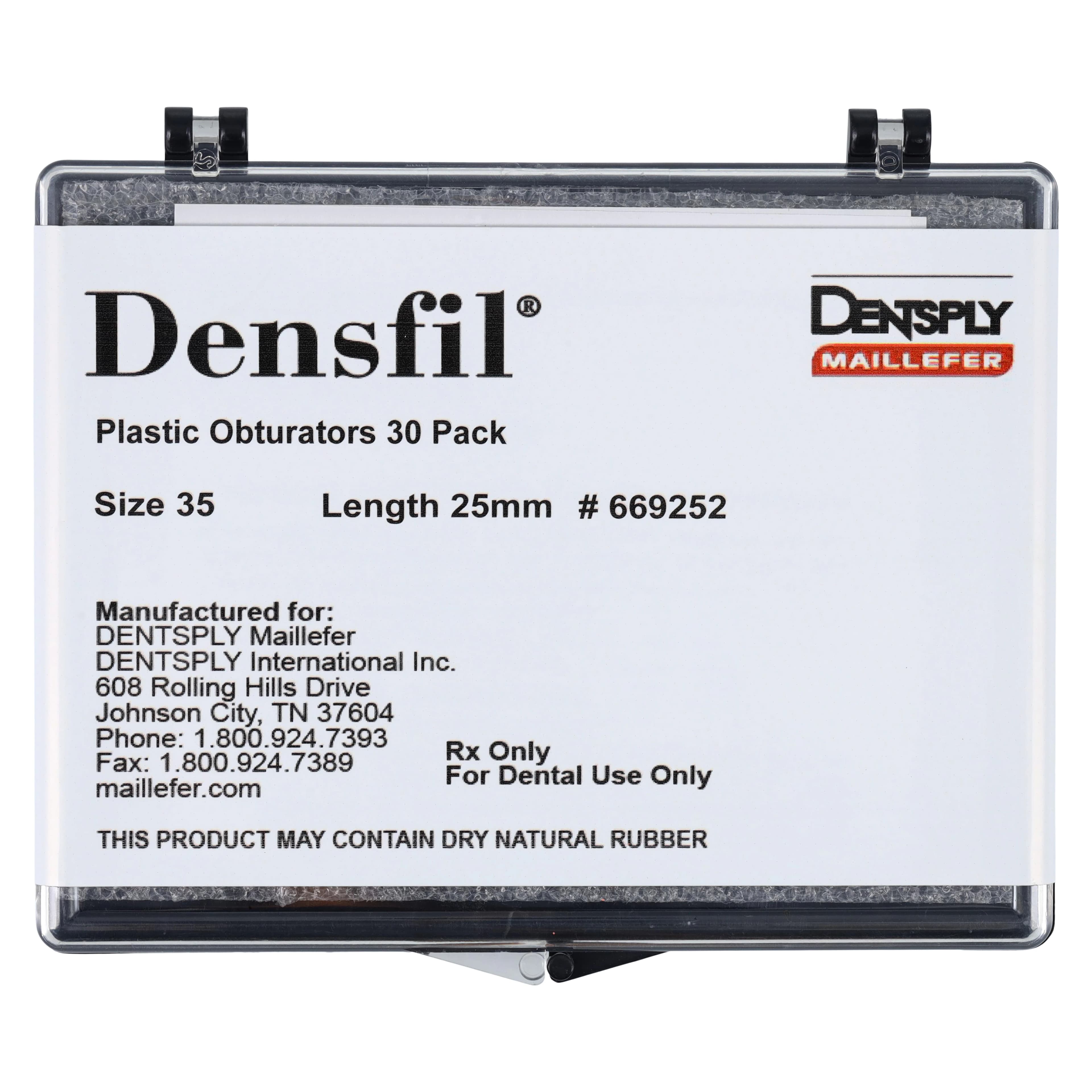 Densfil Plastic Obturators, #35, 25mm, Green, 30/Pkg, 669252 thumbnail 5