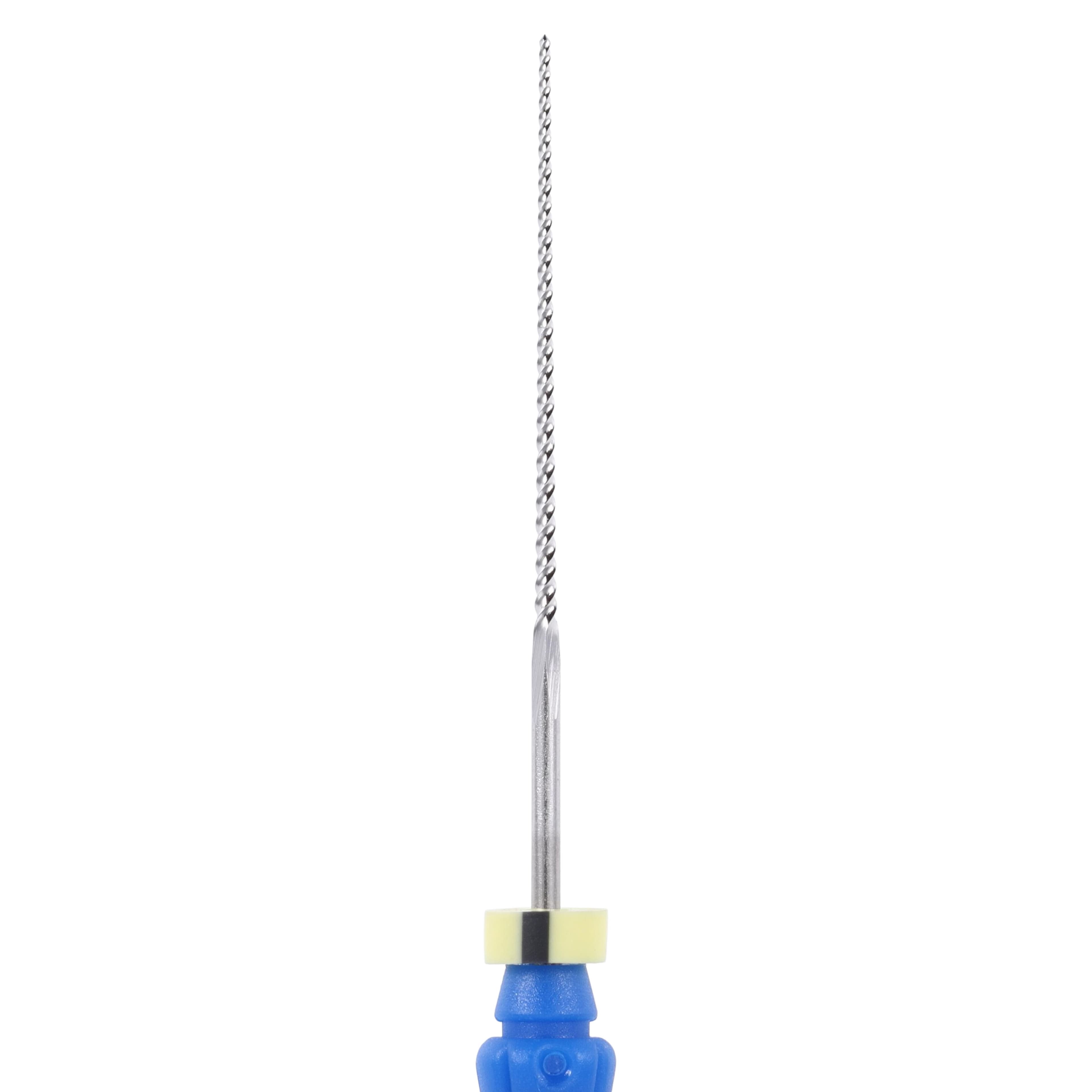 Dentsply Maillefer K-File, Stainless Steel, 25 mm, Size #30, Blue, 6/Pk, 671135 thumbnail 2