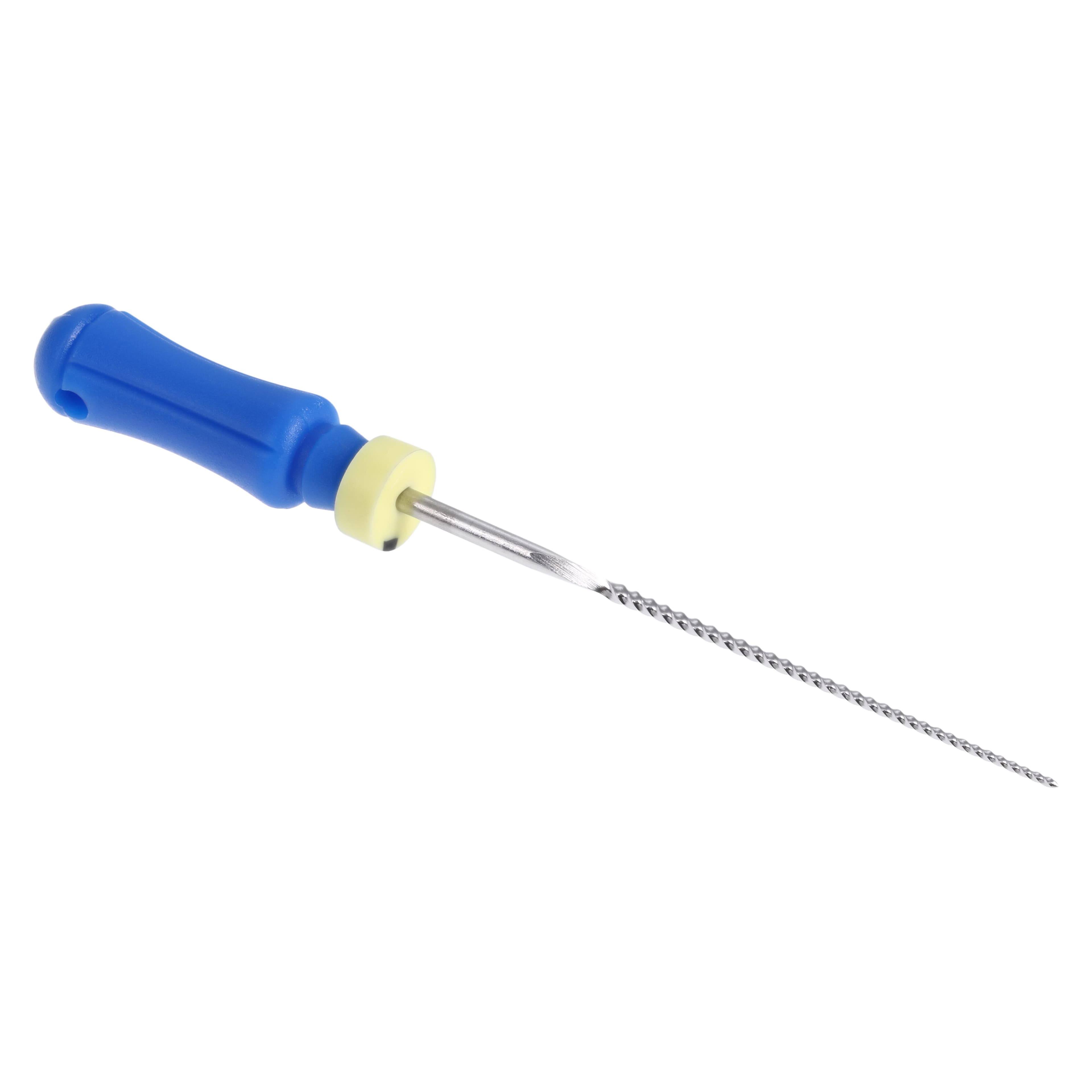 Dentsply Maillefer K-File, Stainless Steel, 25 mm, Size #30, Blue, 6/Pk, 671135 thumbnail 3