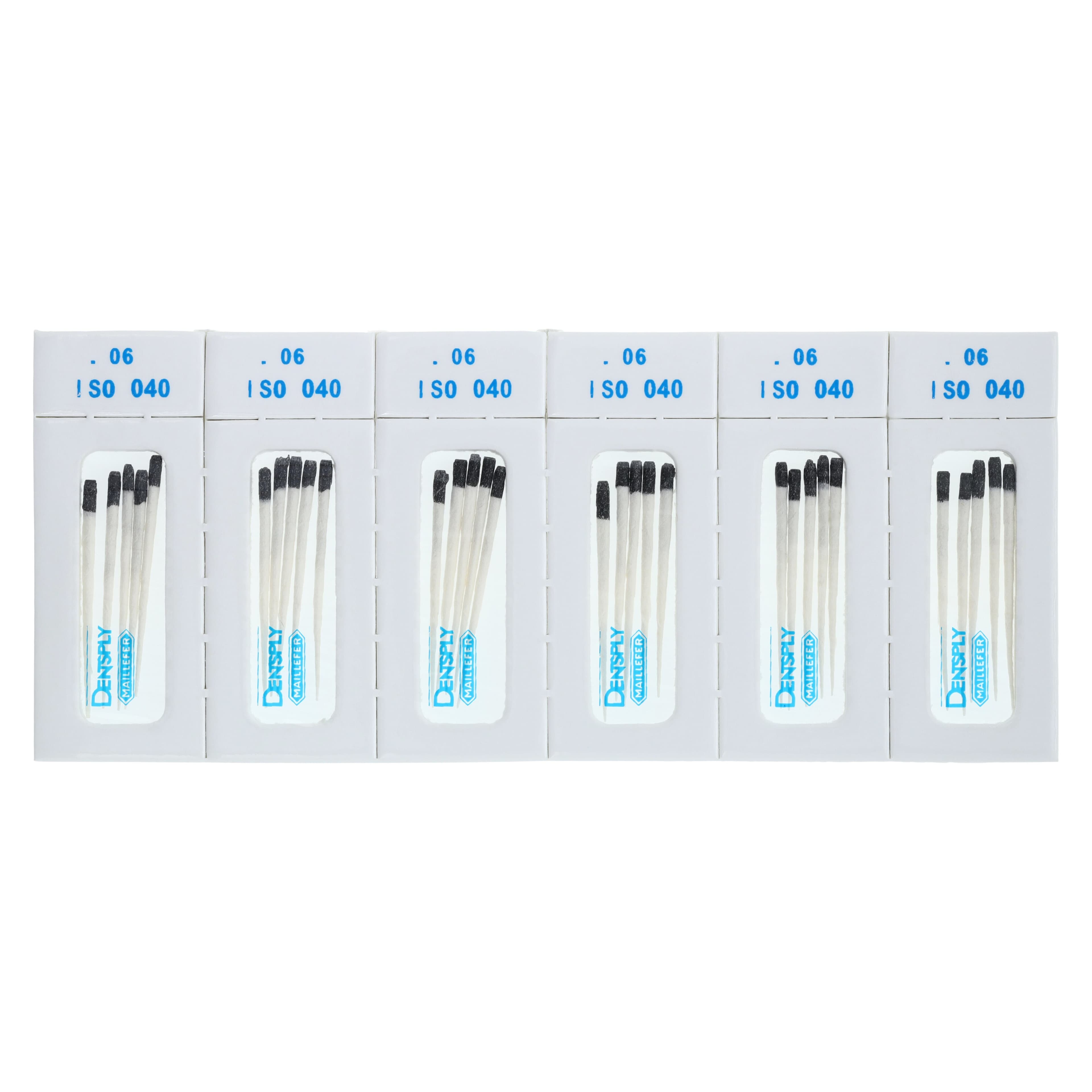 Dentsply Maillefer Absorbent Paper Points, Sterile, .06 Taper, Assorted #15-40, 180/Pack, 670199 thumbnail 2