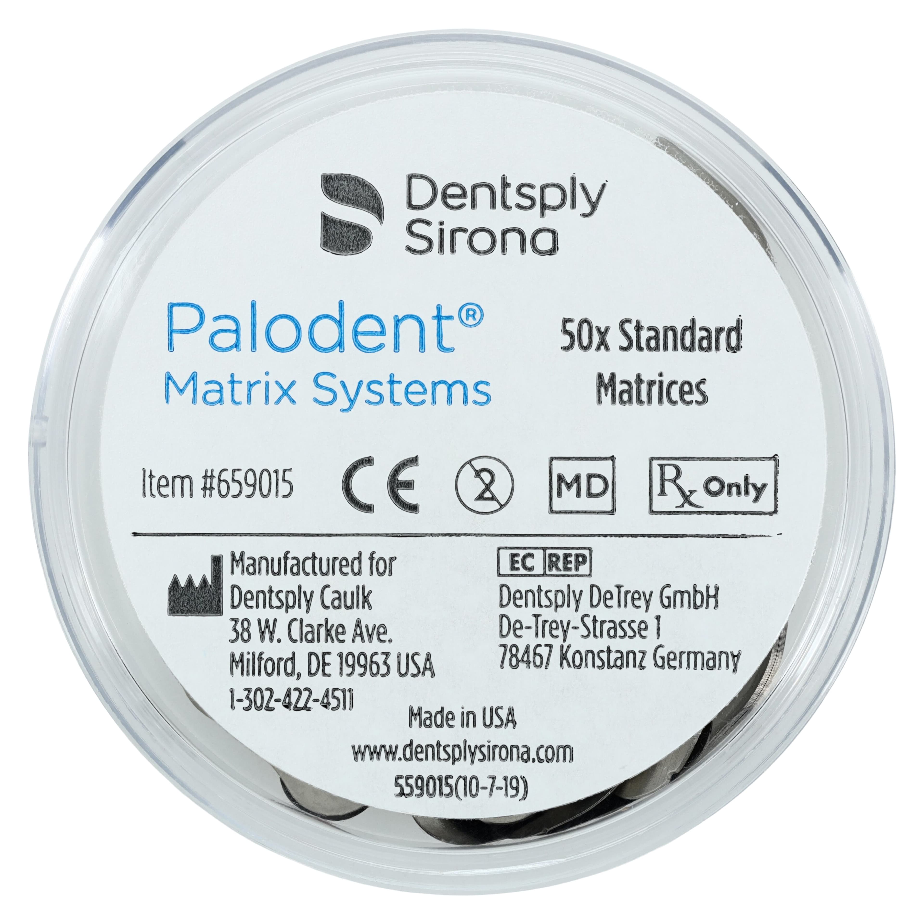 Palodent Sectional Matrix System Standard Matrices Refill, 50/Pkg, 659015 thumbnail 3