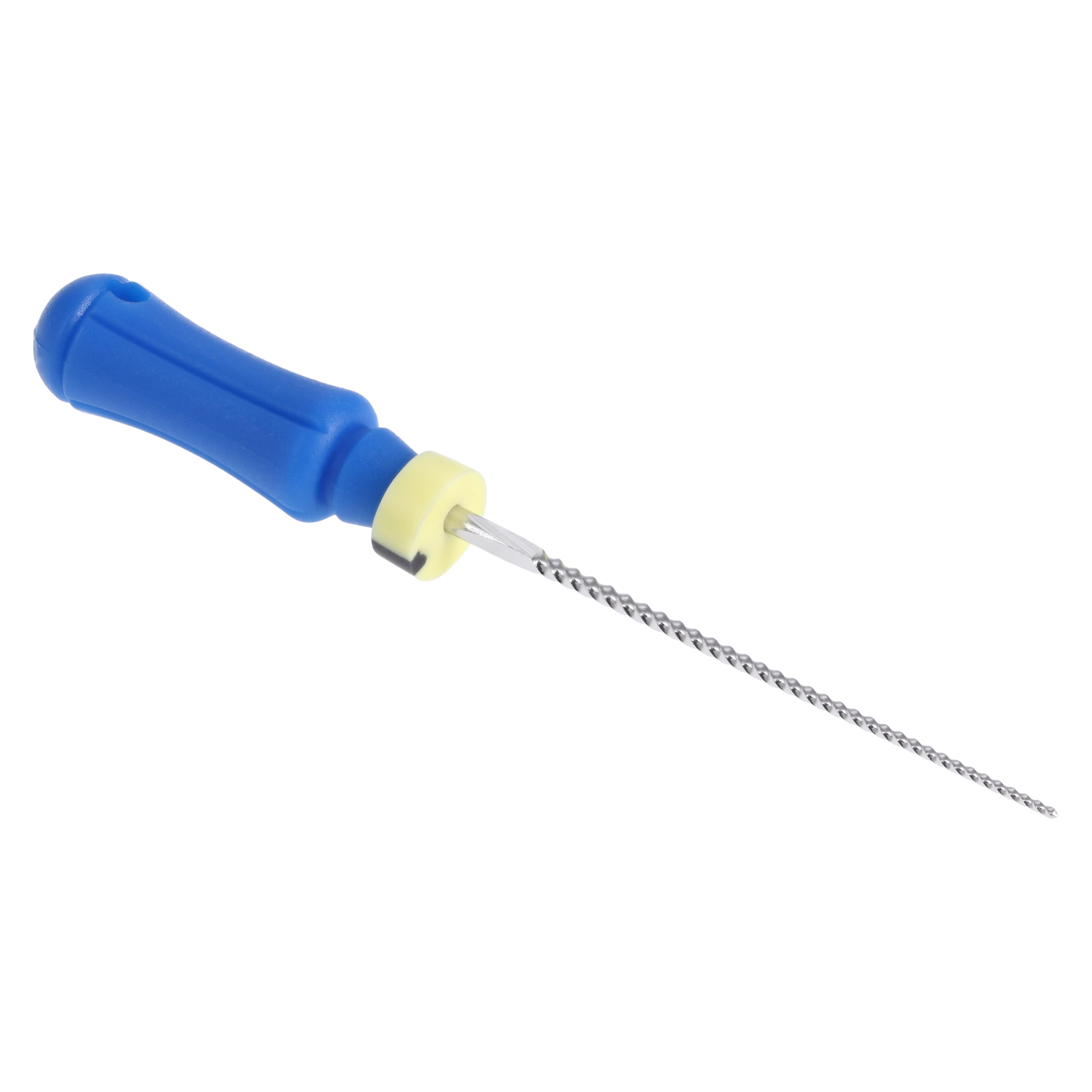Dentsply Maillefer K-Files #30, 21mm, Stainless Steel, Color Coded Blue, 6/Pkg, #671105 thumbnail 3