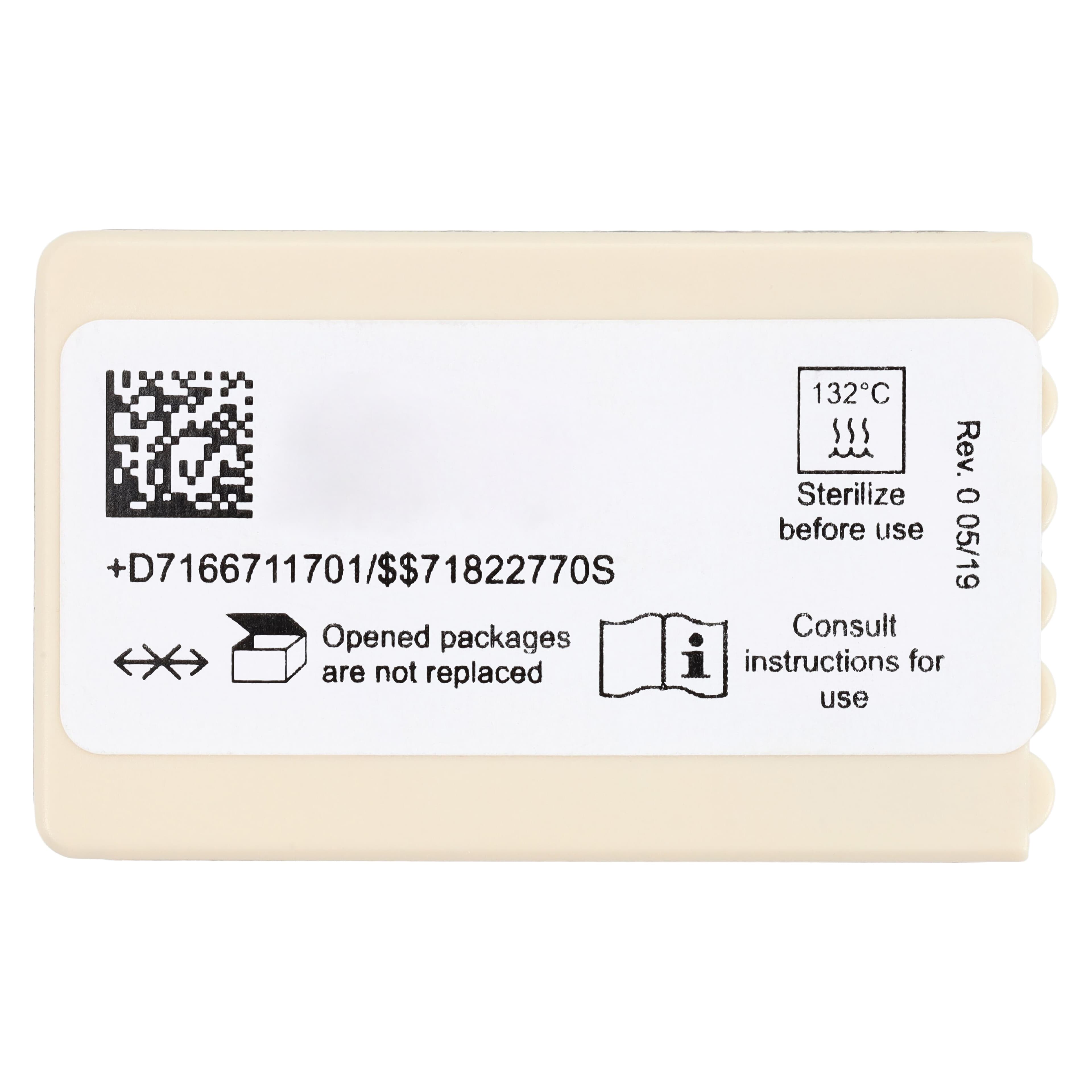 Dentsply Maillefer K-File #55, Stainless Steel, 31mm, Red, 6/Pkg thumbnail 2