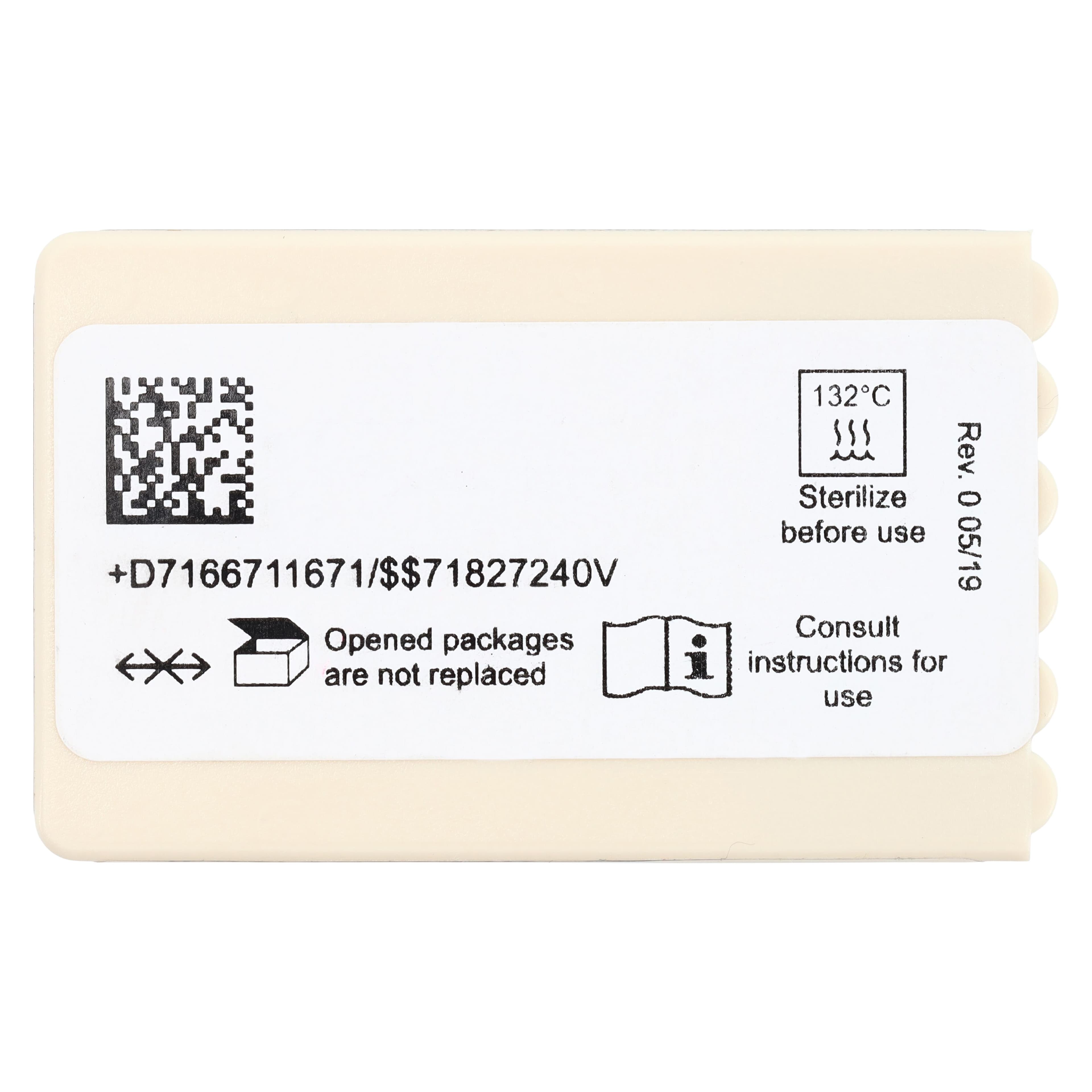 Dentsply Maillefer K-File, Stainless Steel, 31 mm, Size #40, Black, 6/Pk, 671167 thumbnail 2