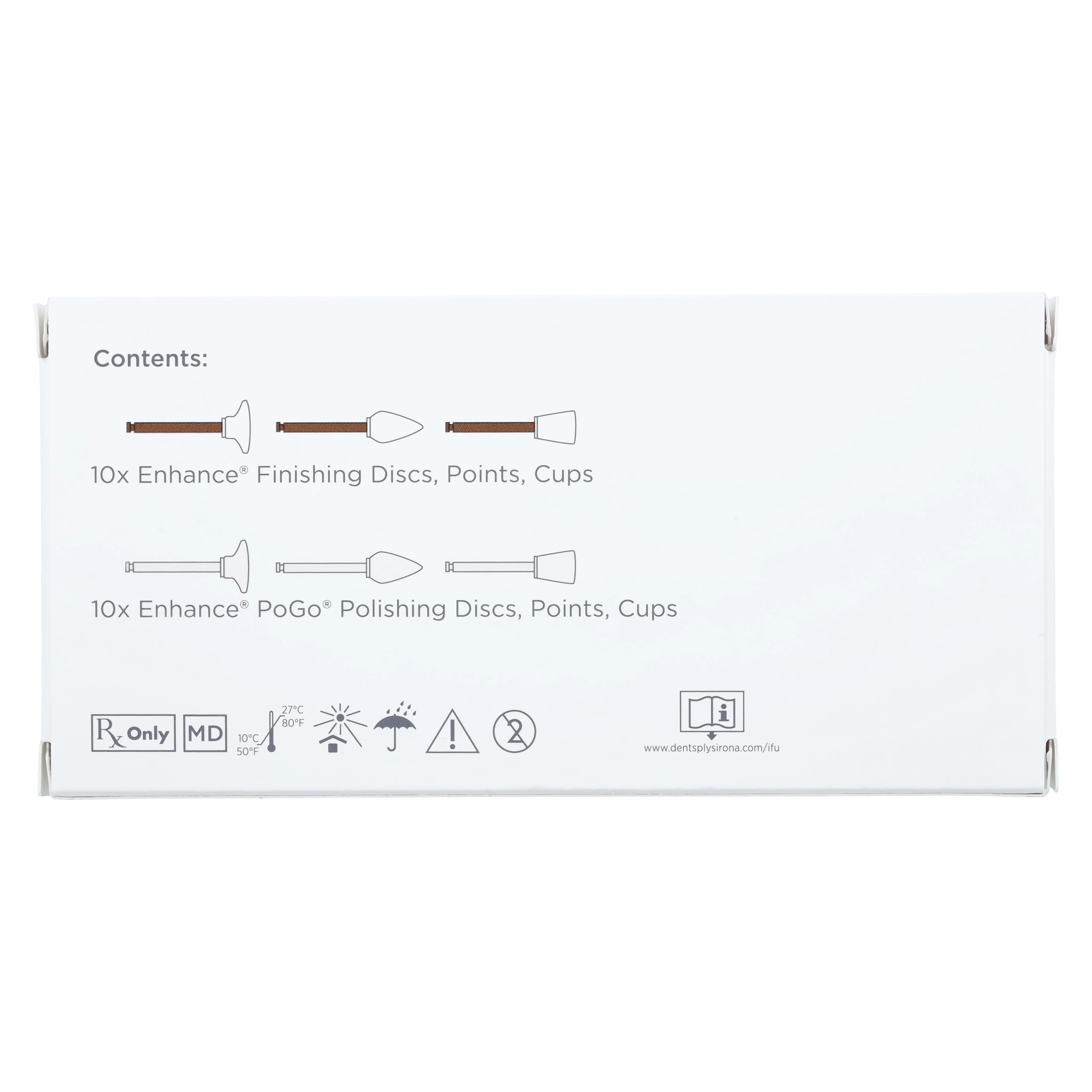 Dentsply Sirona Enhance & PoGo Complete Kit, 60 Tips (30 Enhance Finishers + 30 PoGo Polishers), 662020 thumbnail 5