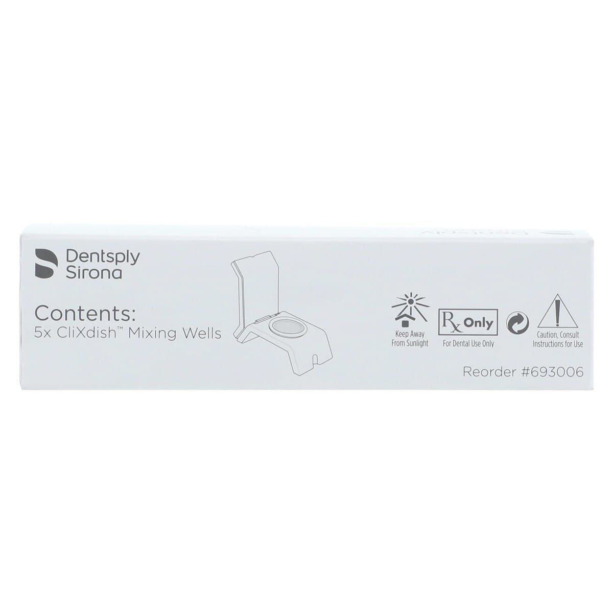 Dentsply Sirona CliXdish Mixing Well Refill, Reusable, Ambient-Light-Blocking Lid, 5/Pkg, 693006 thumbnail 6