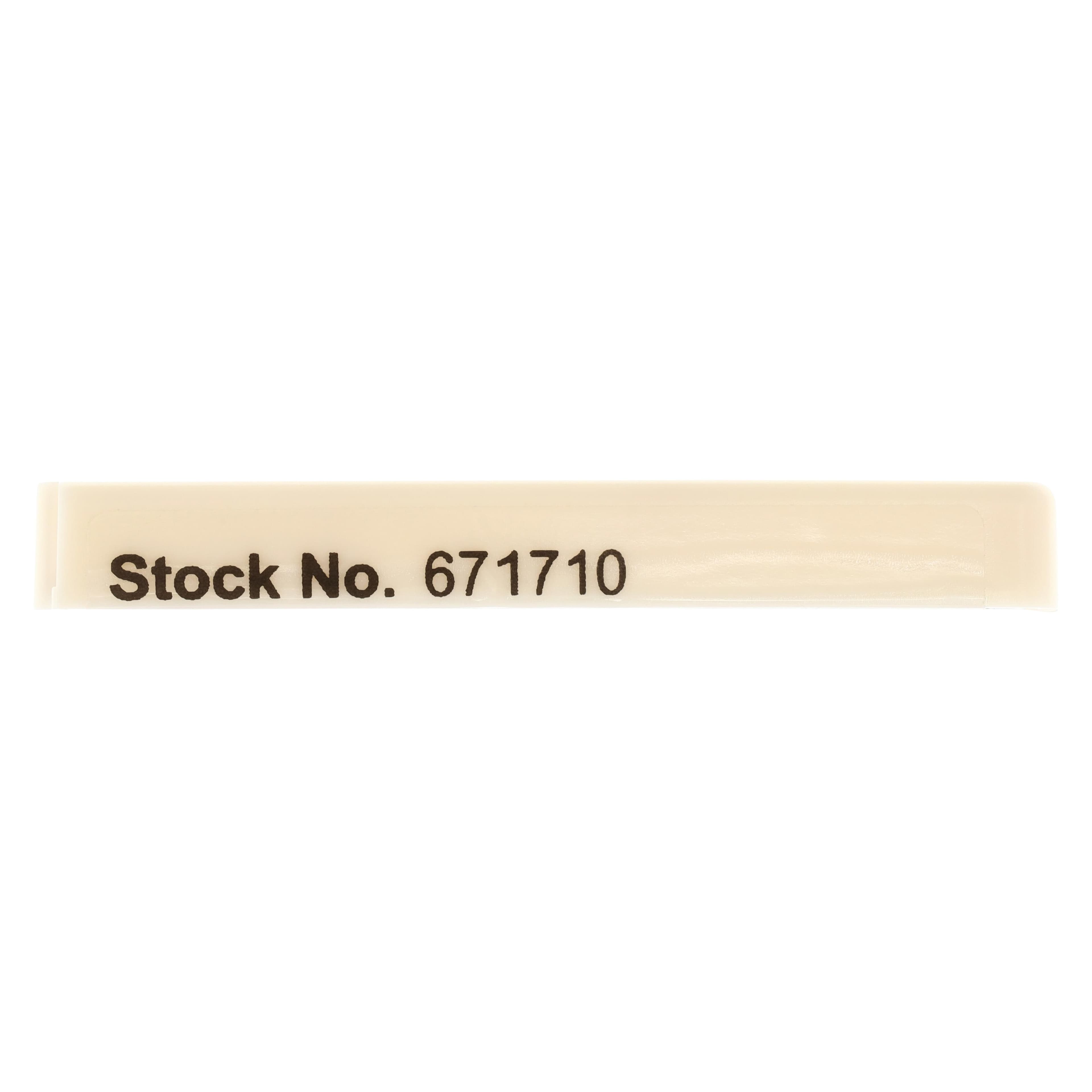 Dentsply Maillefer Finger Plugger, Size 20A (Yellow), Plastic Handle, 25mm, 4/Pkg, 671710 thumbnail 2