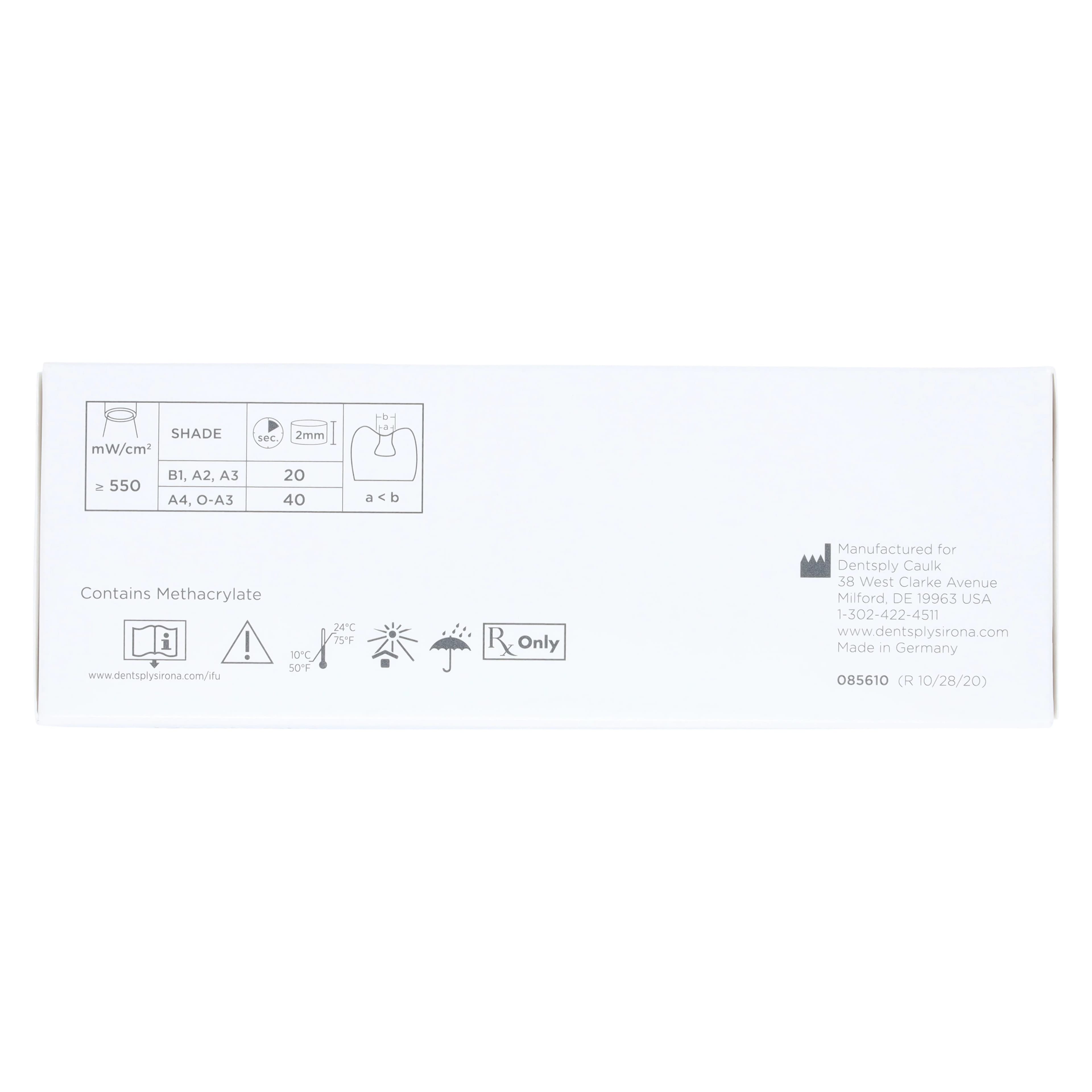 Dyract Flow Flowable Compomer Restorative Syringe Refill, Shade B1, 1.3 g, 25 Tips, 685613 thumbnail 2