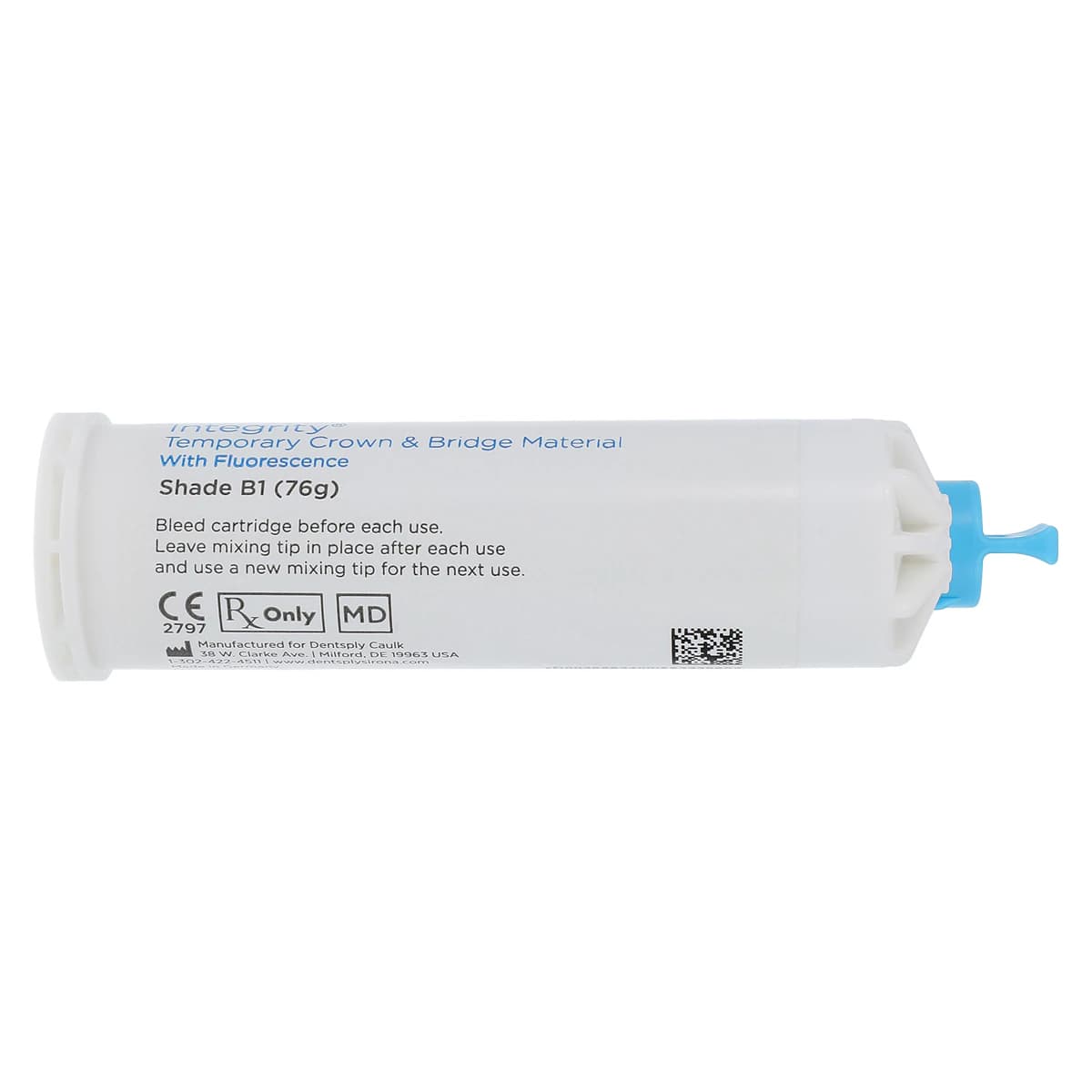 Integrity Temporary Crown & Bridge Material, Cartridge Refill, Shade B1, 76 g, 1/Pk, 666240 thumbnail 4