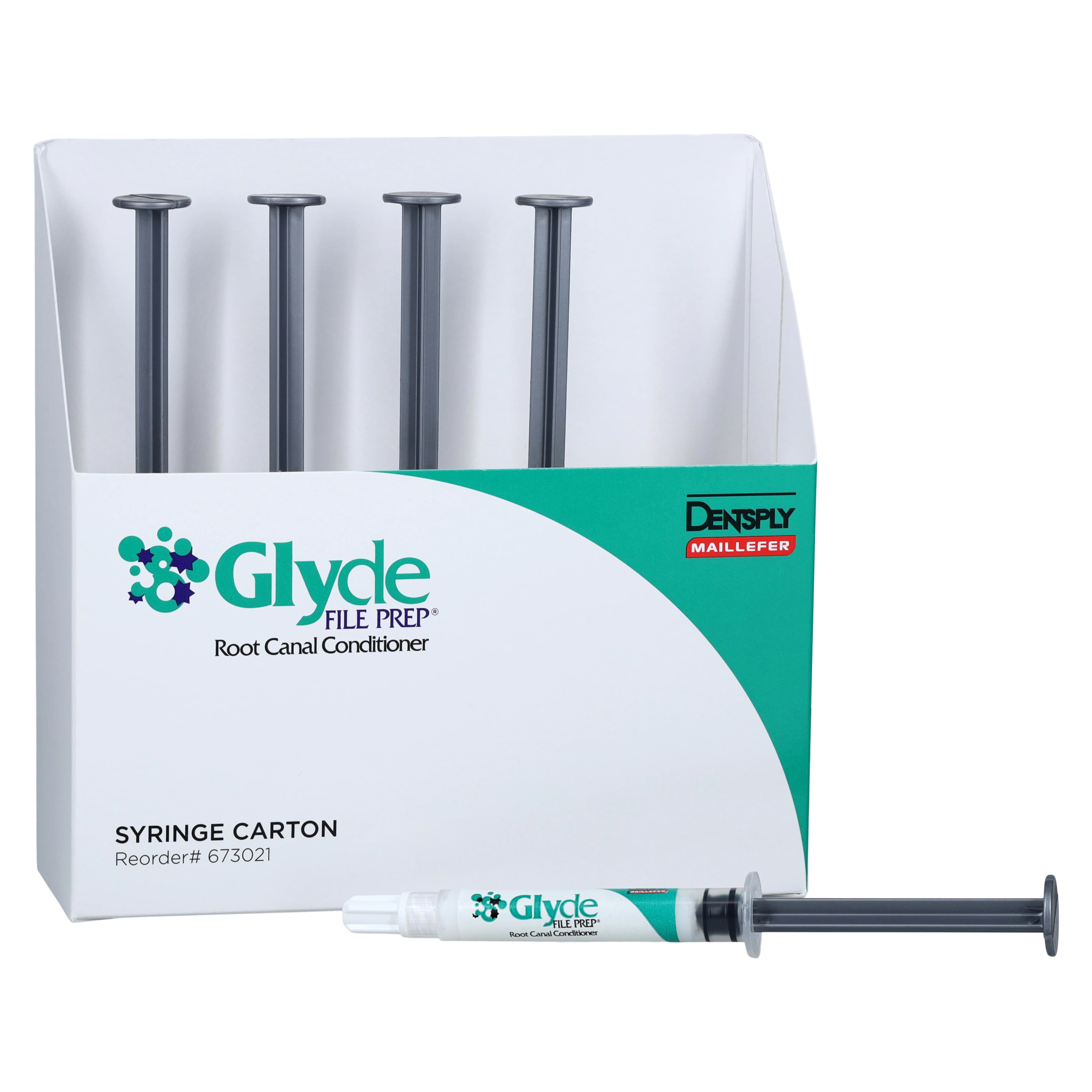 Glyde File Prep Root Canal Conditioner Syringe Kit, 5 x 3 mL Syringes with 50 Disposable Tips, 673021 thumbnail 2