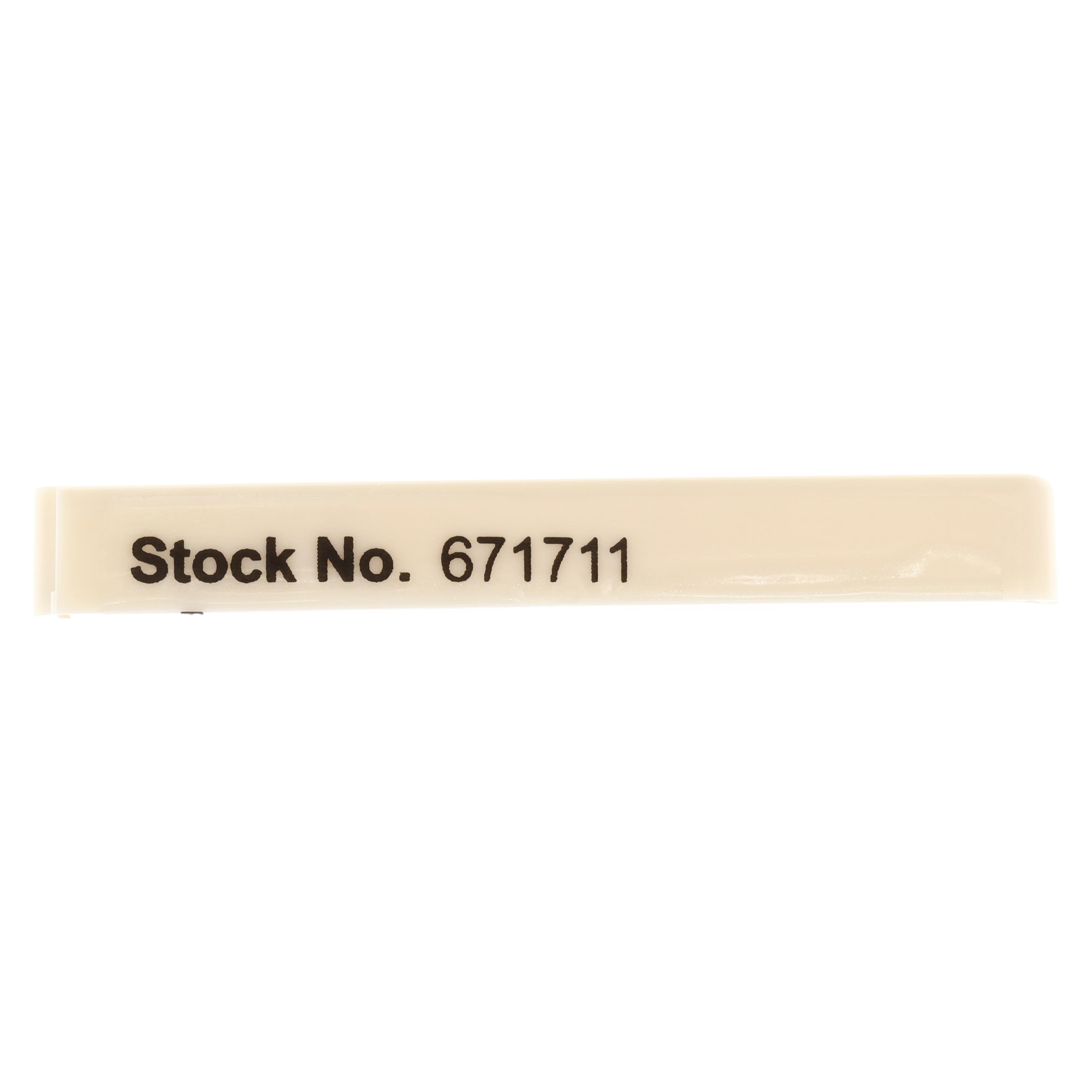 Dentsply Maillefer Finger Plugger, Size B (Red), 25 mm, Plastic Handle, Conical, 4/Box, 671711 thumbnail 2