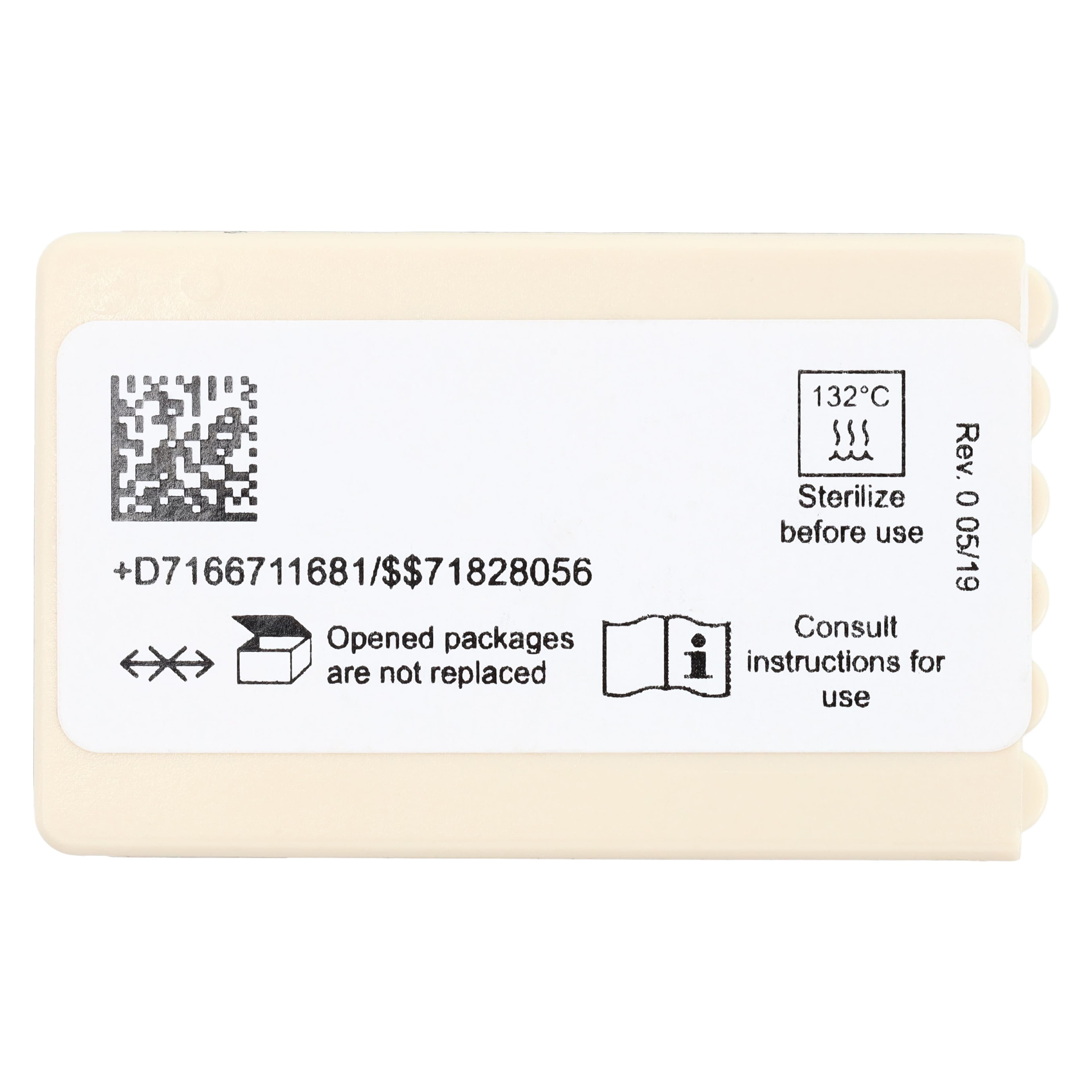 Dentsply Maillefer K-File #45, Stainless Steel, 31mm, White, 6/Pkg, 671168 thumbnail 2