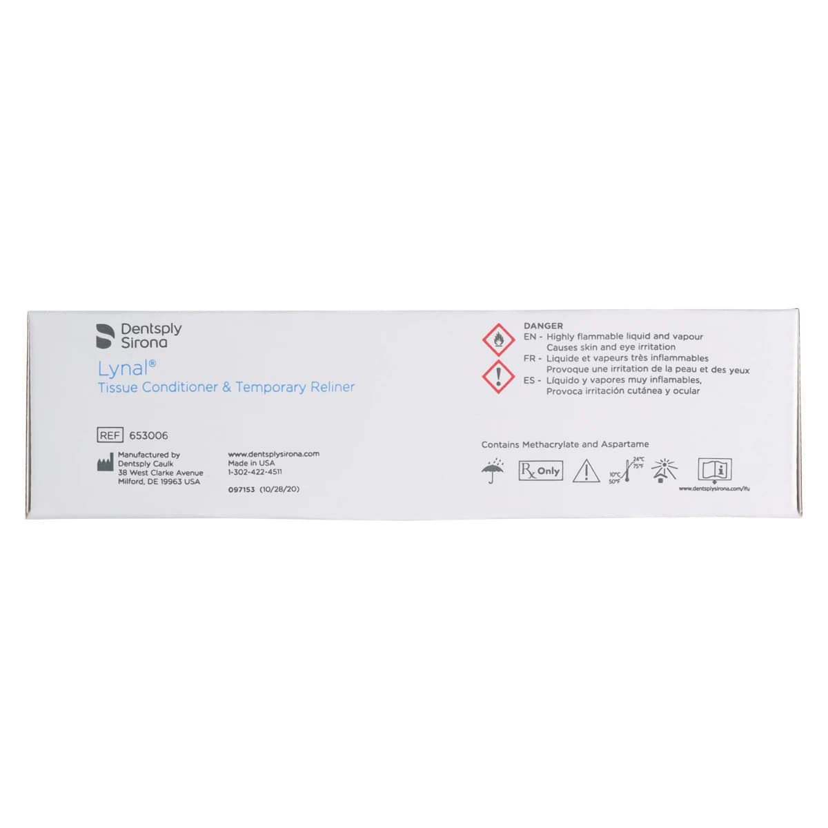 Lynal Tissue Conditioner & Temporary Reliner, Standard Package (120 g Powder, 90 ml Liquid, 15 ml Separator), 653006 thumbnail 3