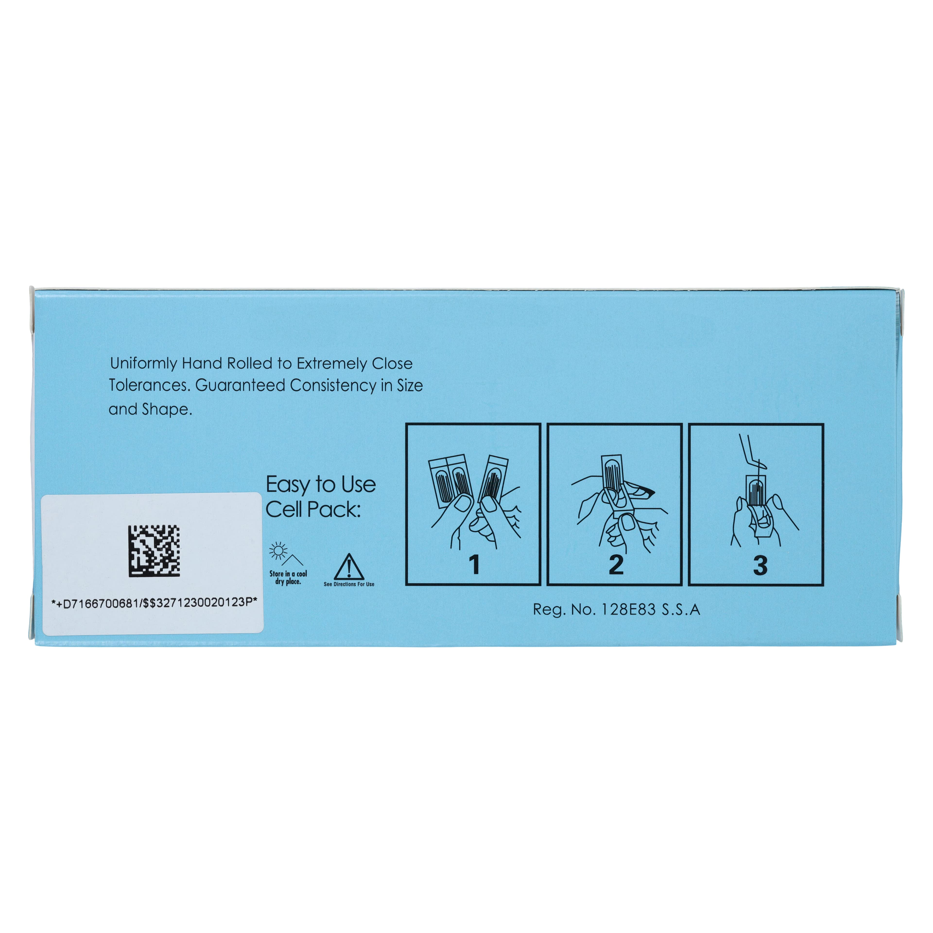 Dentsply Maillefer Absorbent Paper Points, Coarse, .02 Taper, Sterile Cell Pack, 180/Box, #670068 thumbnail 3