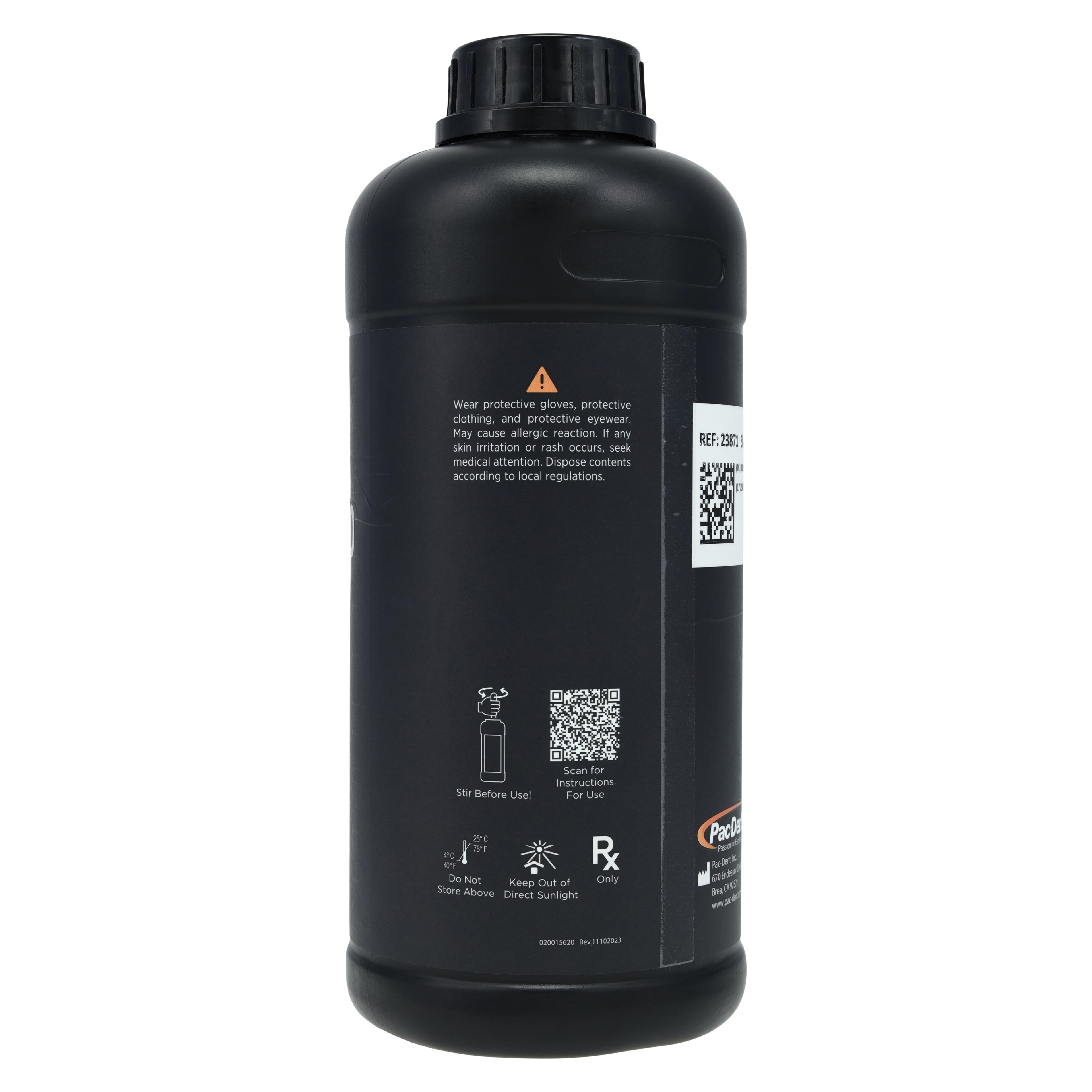 Rodin™ Sculpture 2.0 Zirconia Nanohybrid 3D Resin, Shade B1, 1.2kg Bottle, 23871 thumbnail 2