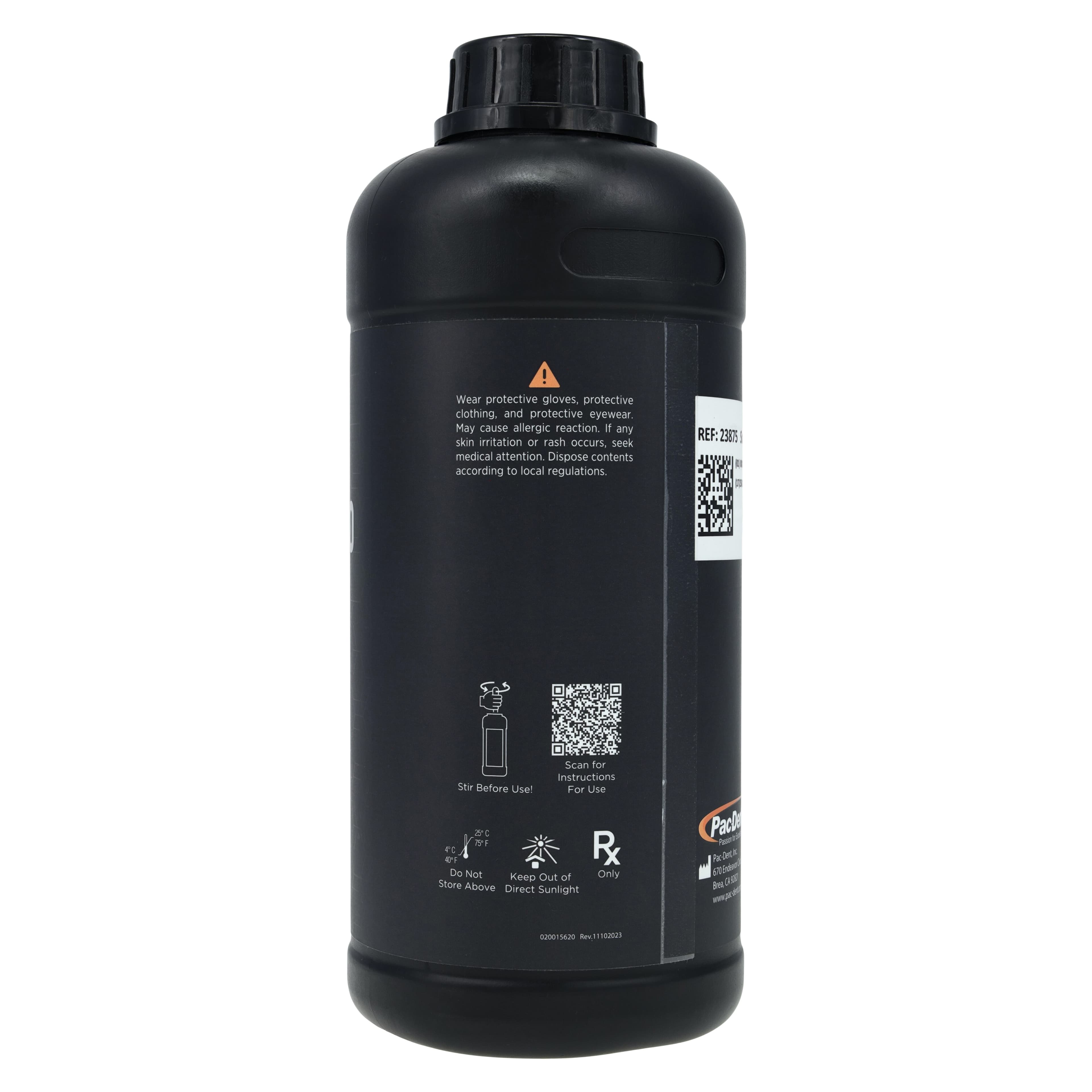 Rodin™ Sculpture 2.0 Zirconia Nanohybrid 3D Printing Resin, Shade A1, 1.2 kg Bottle, 23875 thumbnail 2