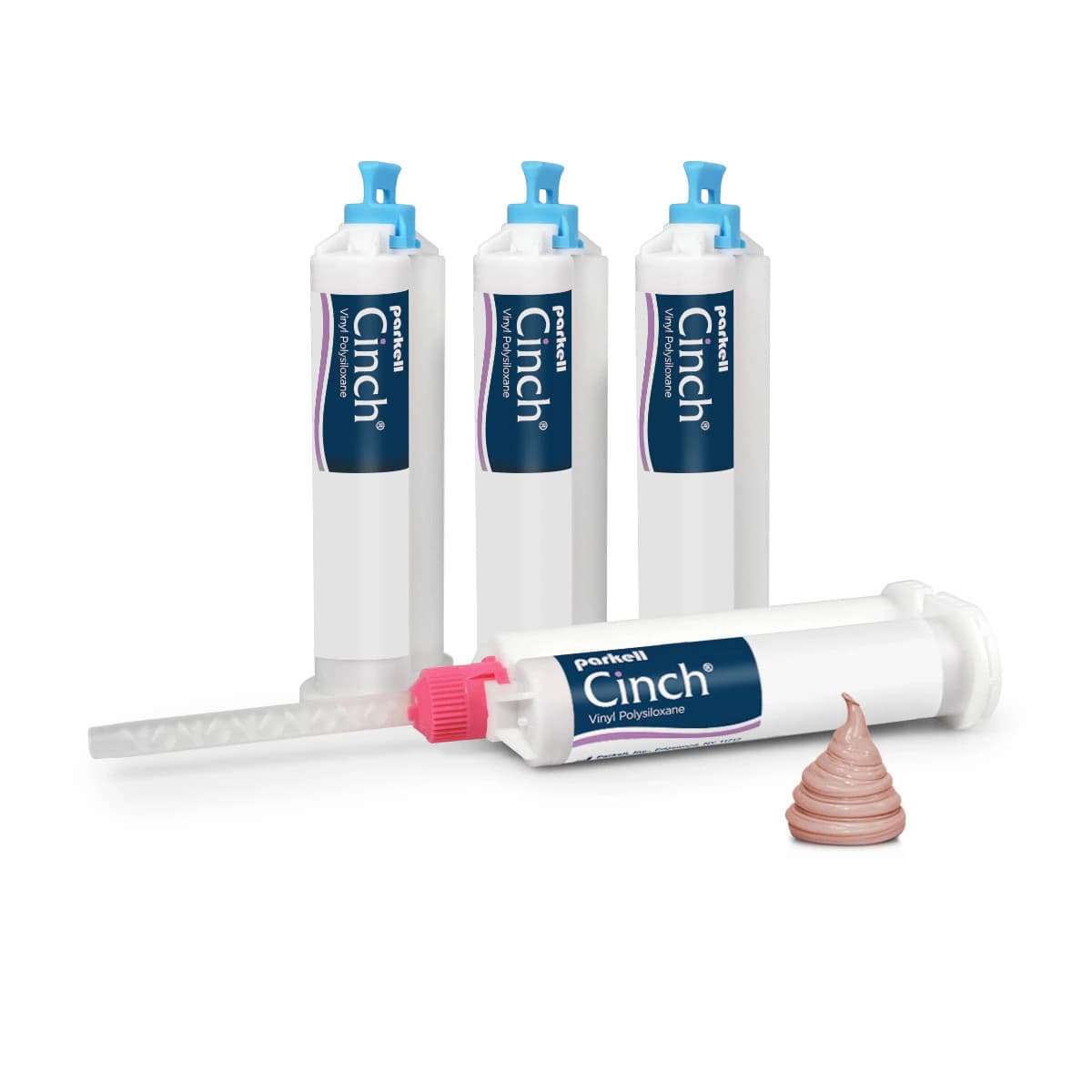 Cinch 90 VPS Impression Material, Medium Body, Fast Set, 50 mL Cartridges, 4/Pk, S453S - Cinch 90 Medium Body 4/Pk - Image 1