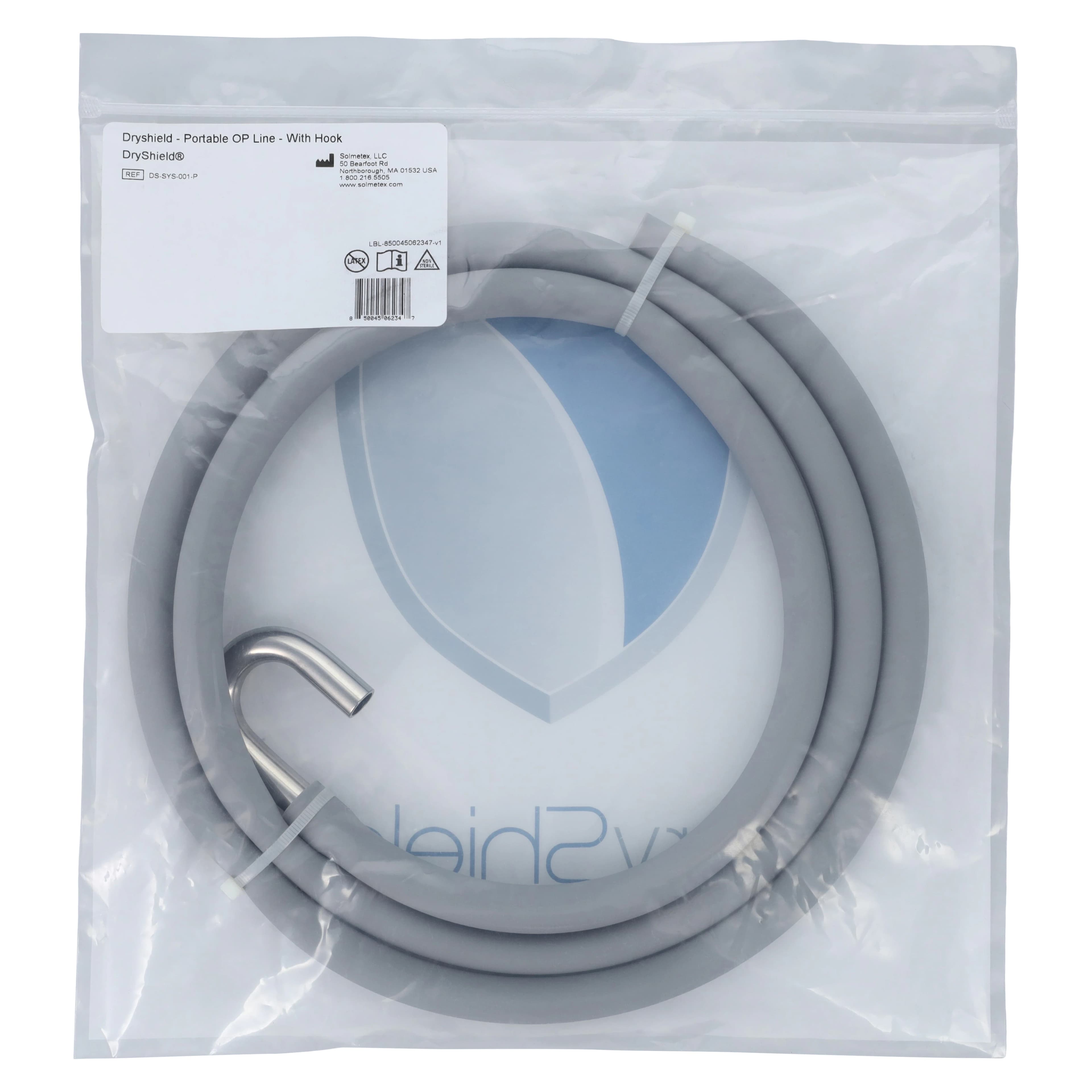 DryShield Port OP Portable Operatory Line with U-Hook, Autoclavable, Gray, DS-SYS-001-P thumbnail 3