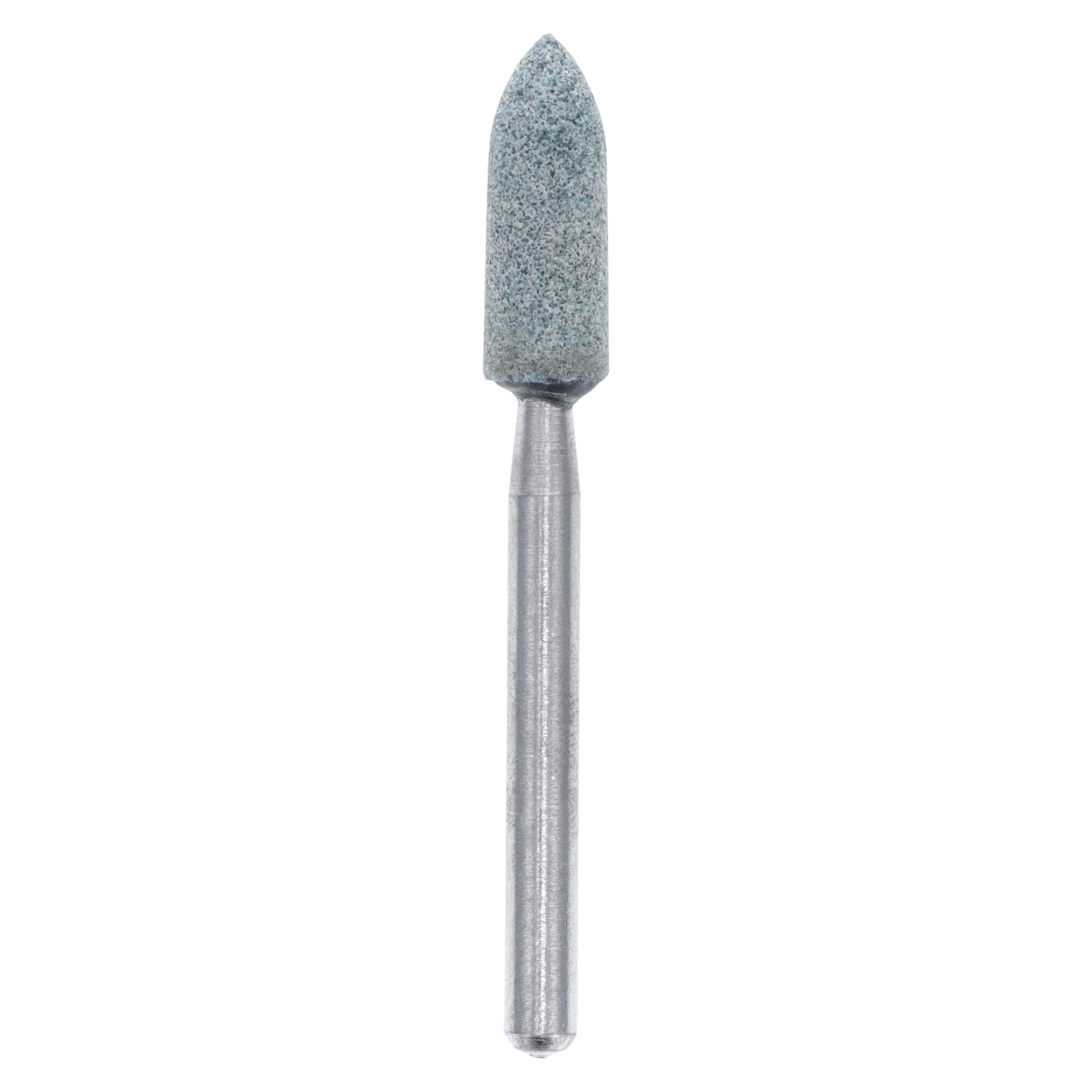 NTI Green Abrasive Small Flame FG Shank Fine Grit, 2.5 mm x 7.0 mm, 12/Pack, GF661-FG thumbnail 2