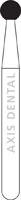 NTI Diamond Bur, FG, Round, # C801, 1.8 mm, Coarse, Green, 5/Pk, C801-018 - NTI Diamond Burs, FG, Round, # C801, 1.8 mm, Coarse, Green, 5/Pk, C801-018 - Image 1