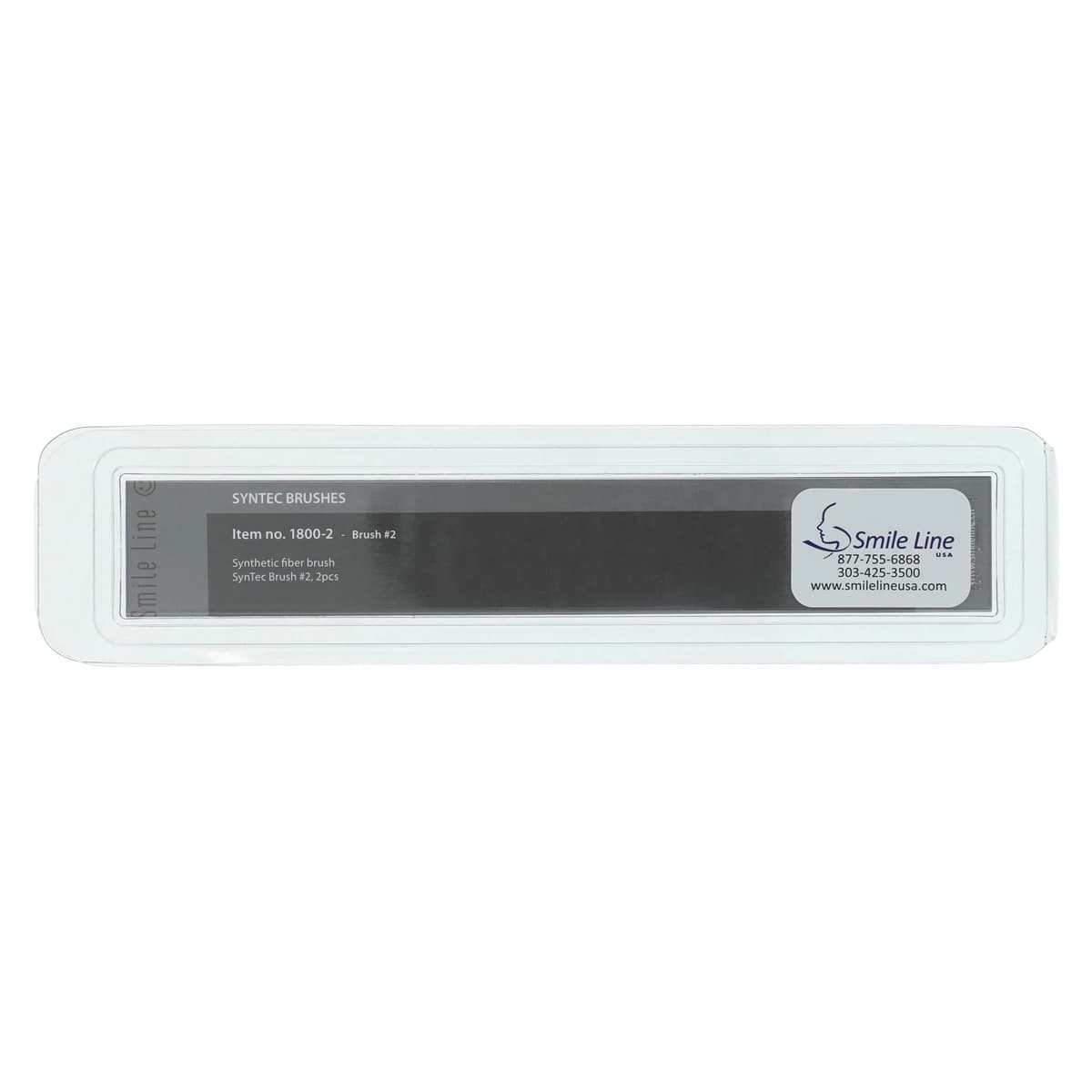 SynTec Ceramist Brush, Synthetic Bristle, Size #2, 2/Package thumbnail 5