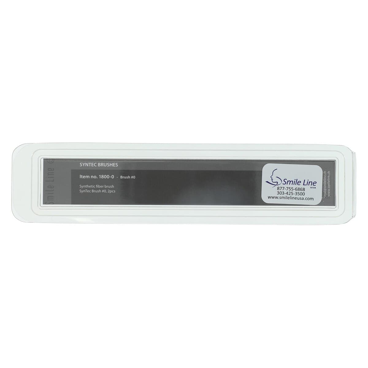 SynTec Ceramist Brush, Synthetic Bristle, #0, 2/Package thumbnail 5
