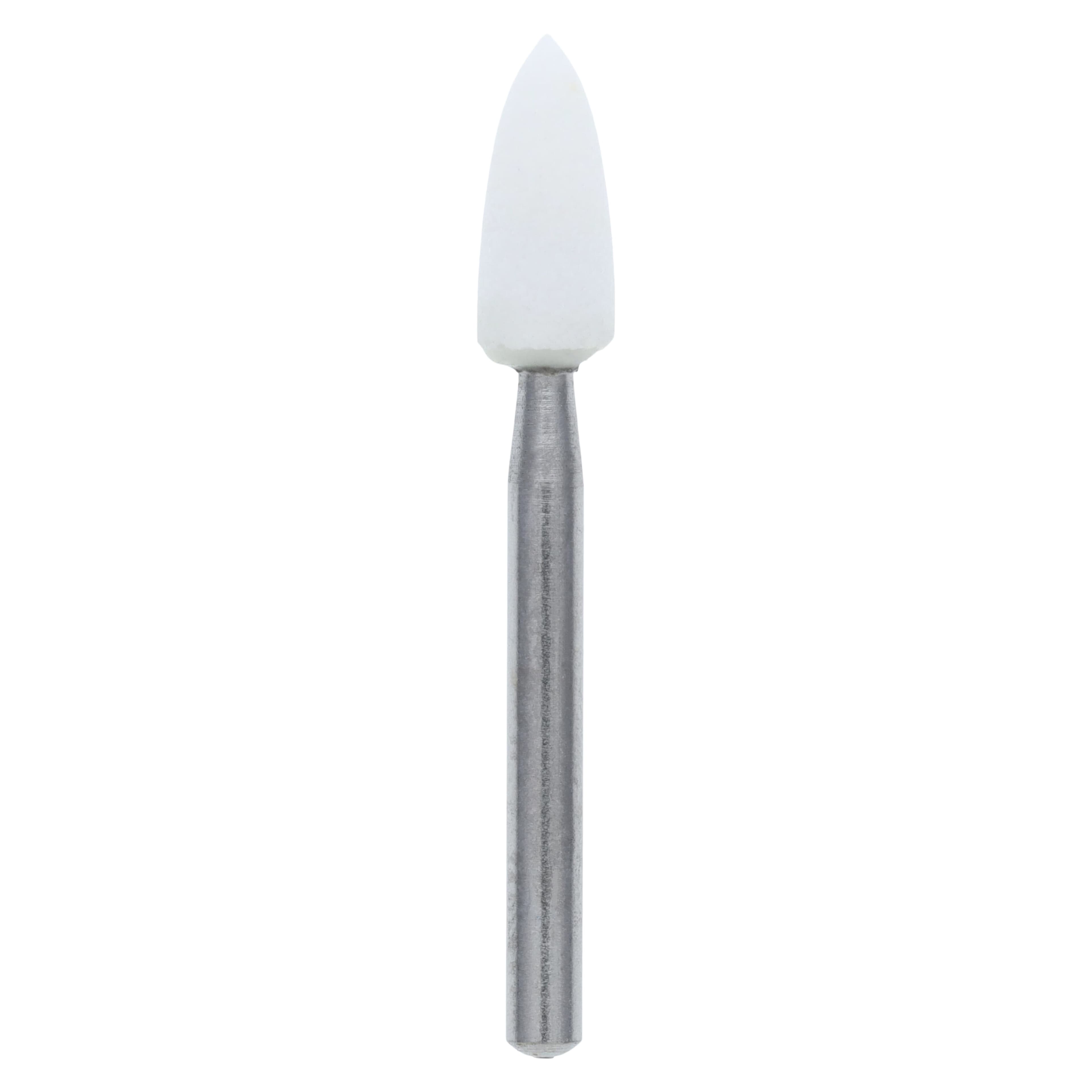 NTI Multi-Purpose Abrasive, White Stone, Small Flame, FG, Fine, 2.5 mm Diameter, 7 mm Length, 12/Pk, WF661-FG thumbnail 2