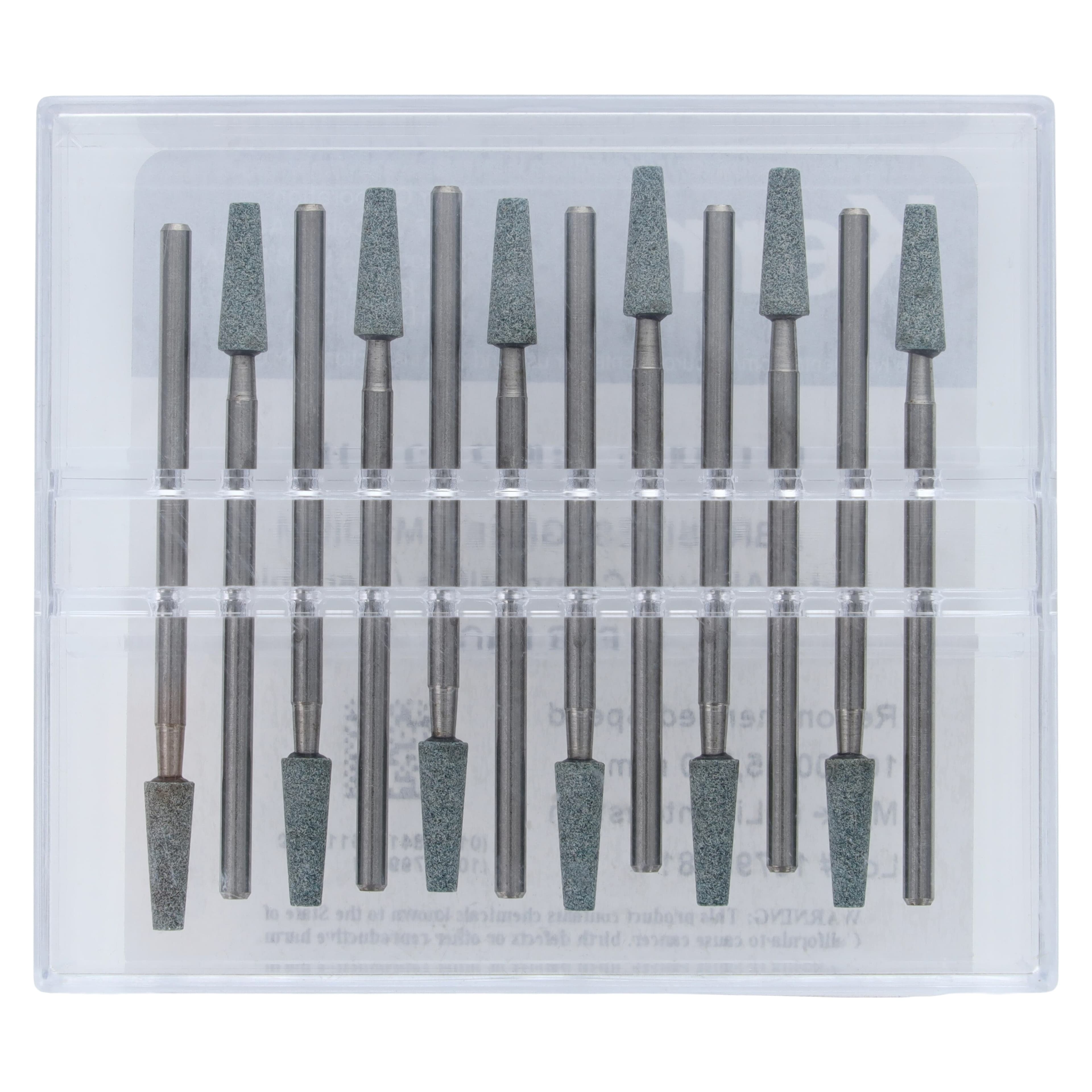 NTI Green Stone Abrasive, Flat End Taper, HP, Medium, 3.5 mm x 10.5 mm, 12/Pk, GM733-HP thumbnail 4
