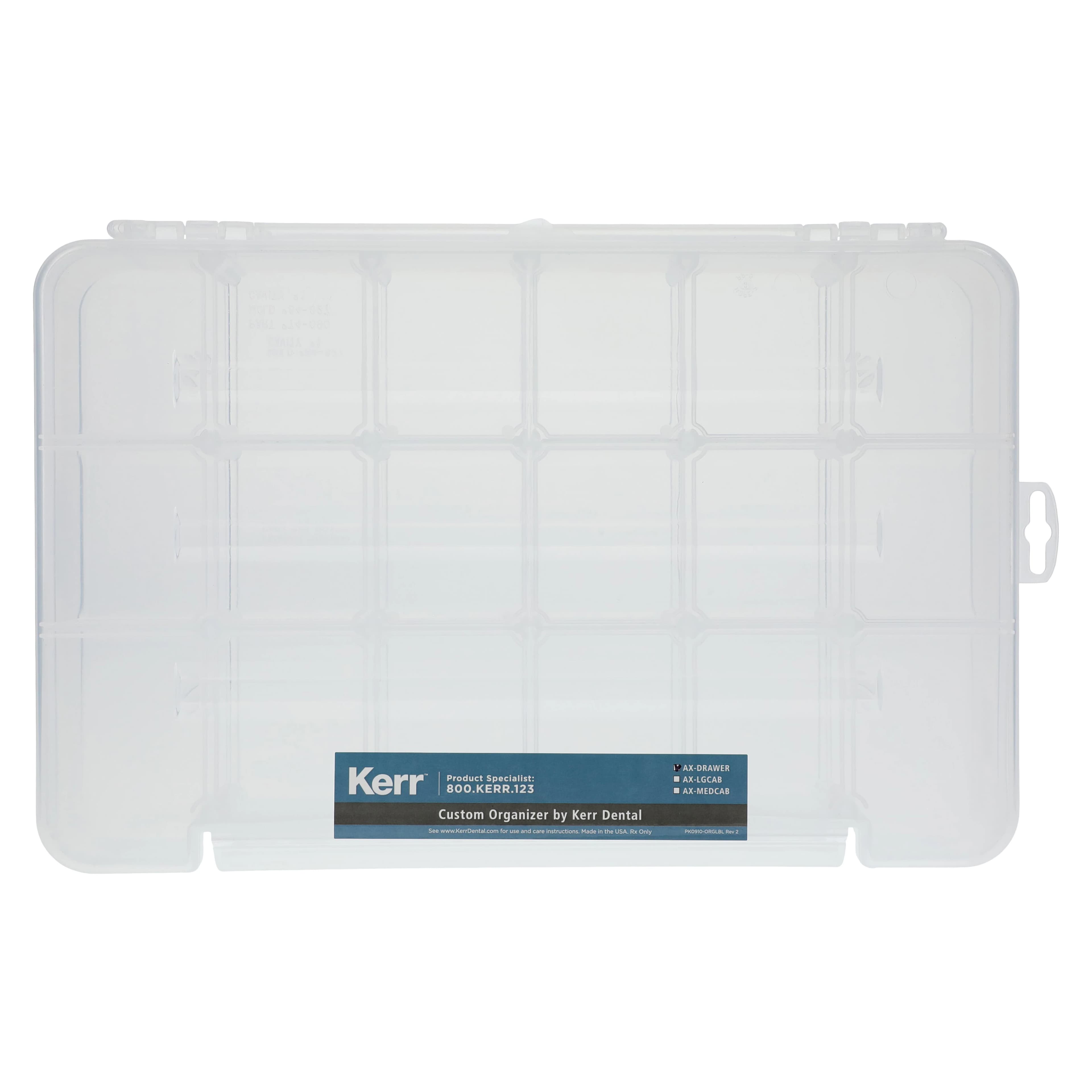 Kerr AXIS Custom Drawer Organizer, 18 Compartments, 14.375" x 9.5" x 2.5", AX-DRAWER thumbnail 2