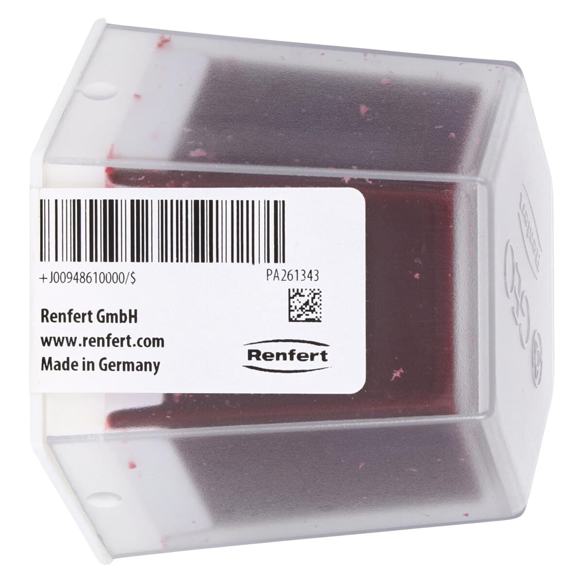 GEO Classic Cervical Wax, Bordeaux-Transparent, 75g, 1/Pkg - GEO Classic Cervical Wax Bordeaux-Transparent 75g - Image 1