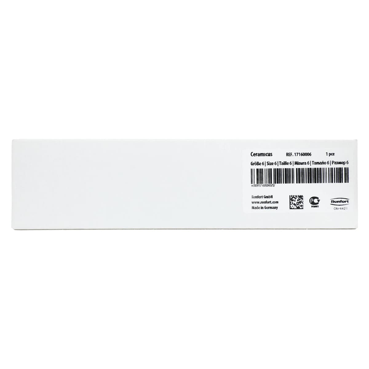 Renfert Ceramicus Porcelain Brush, Size #6, Synthetic Microhair Bristles, 1 Each thumbnail 5