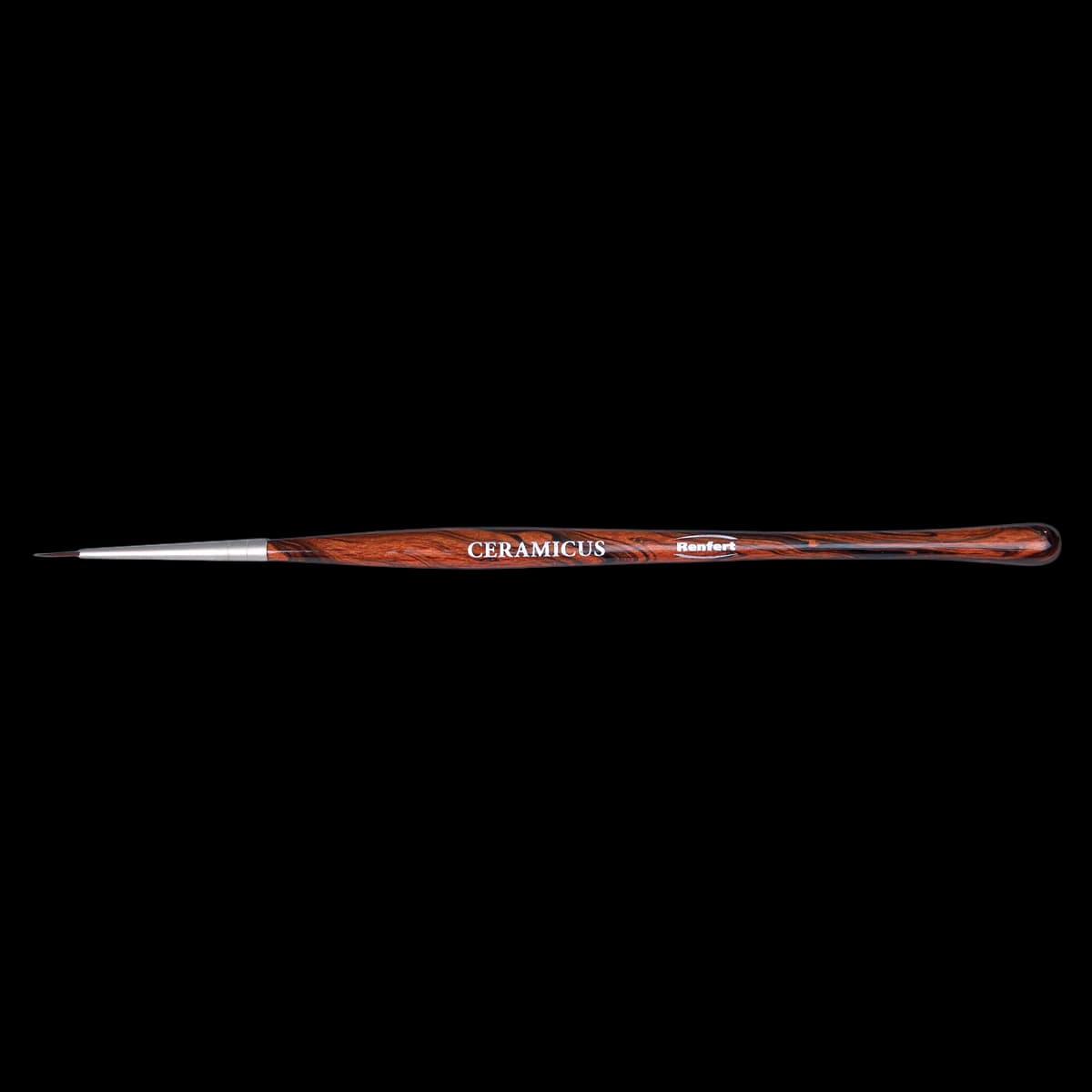 Renfert Ceramicus Ceramist Brush, Synthetic Bristle, #2/0, 2/Pk - Ceramicus Brush - Image 1
