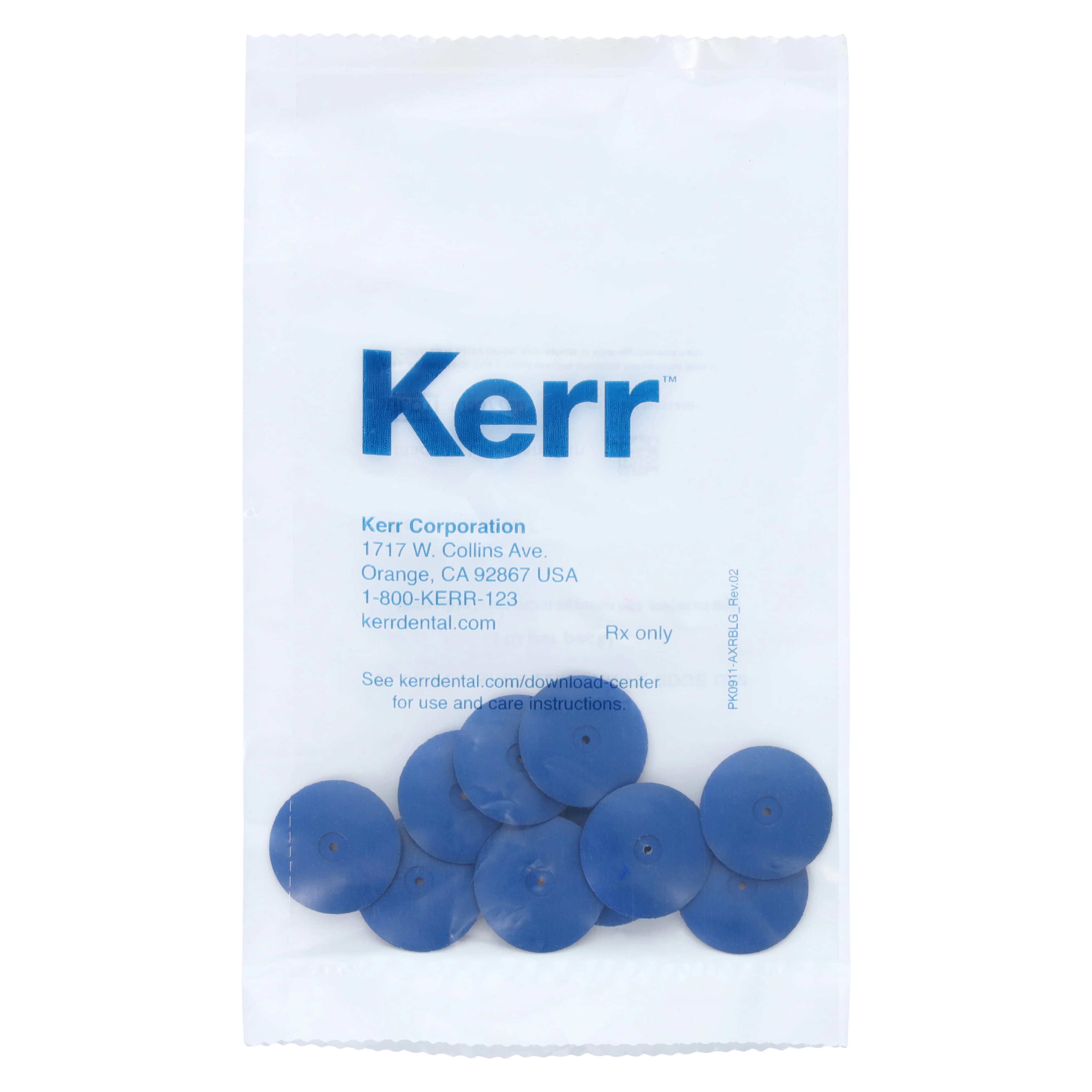 NTI Silicone Polisher, Blue, Knife Edge, Unmounted, Medium Grit, 22 mm, 10/Pk, P0410-220 - NTI&reg; Silicone Polishers - UM - Blue Knife Edge #220 - Image 1