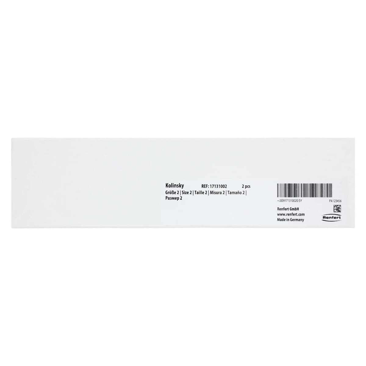 Renfert Kolinsky Ceramist Brush, Size 2, Natural Sable Bristle, 2/Pack, 17131002 thumbnail 4