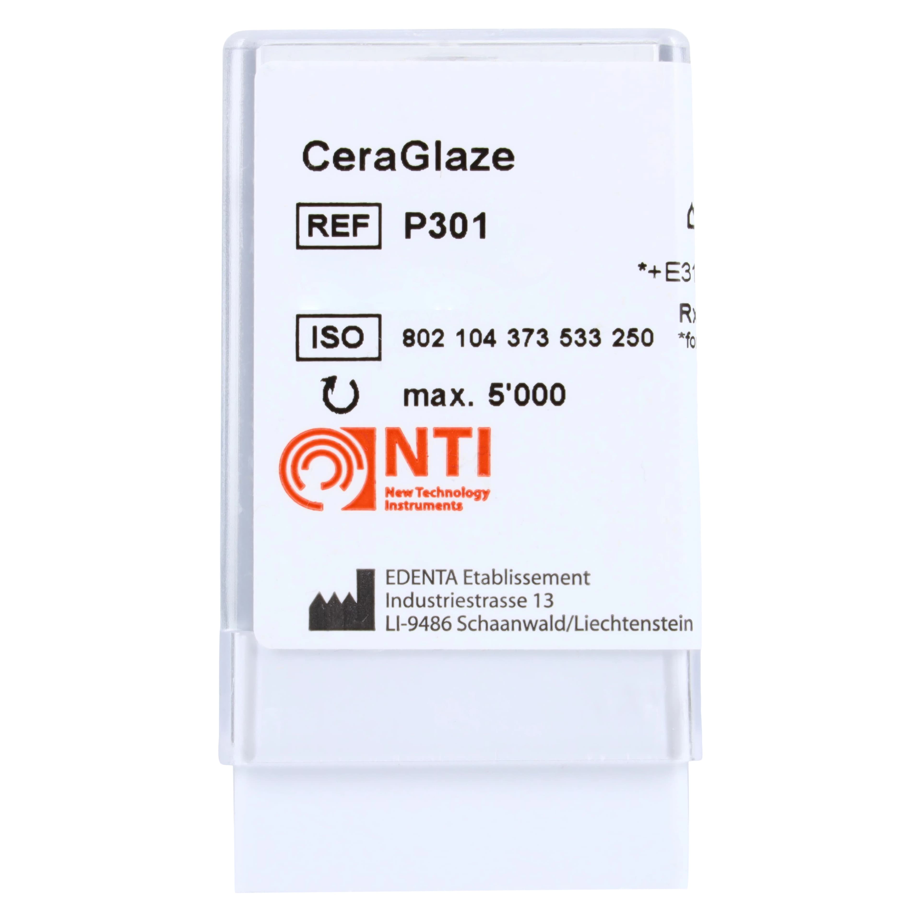 NTI CeraGlaze Polishing System, Green Pre-Polishing, Coarse, Large Wheel 25 mm, HP, P301 thumbnail 3