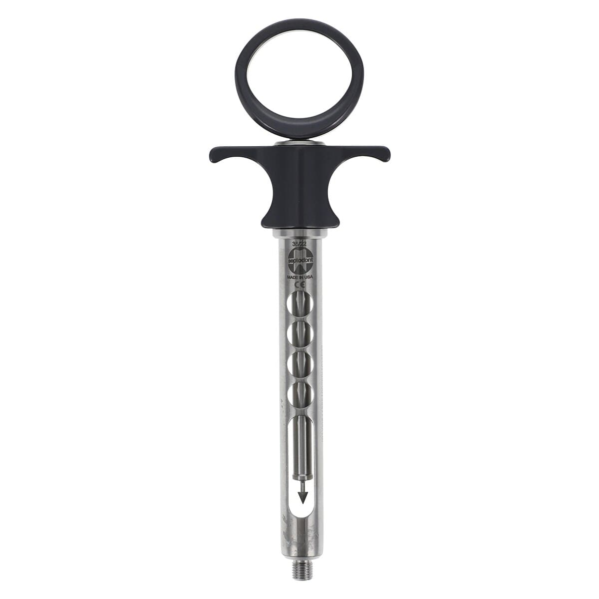 Septodont Fusion Aspirating Syringe, Titanium, Medium, 1/Pk, 01-N2105 thumbnail 3