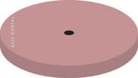 NTI Pink Silicone Polishers for Porcelain, Unmounted, Large Disc, 22 mm, Fine Grit, 100/Pkg, P0306G - NTI Silicone Pink Silicone Polishers Pink for Porcelain, Unmounted - Image 1