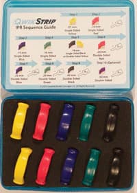 QwikStrip Single-Sided Abrasive and Serrated Finishing Strips, Assorted (2 each of 5 grits), 10/Pack, QS-ASST thumbnail 2